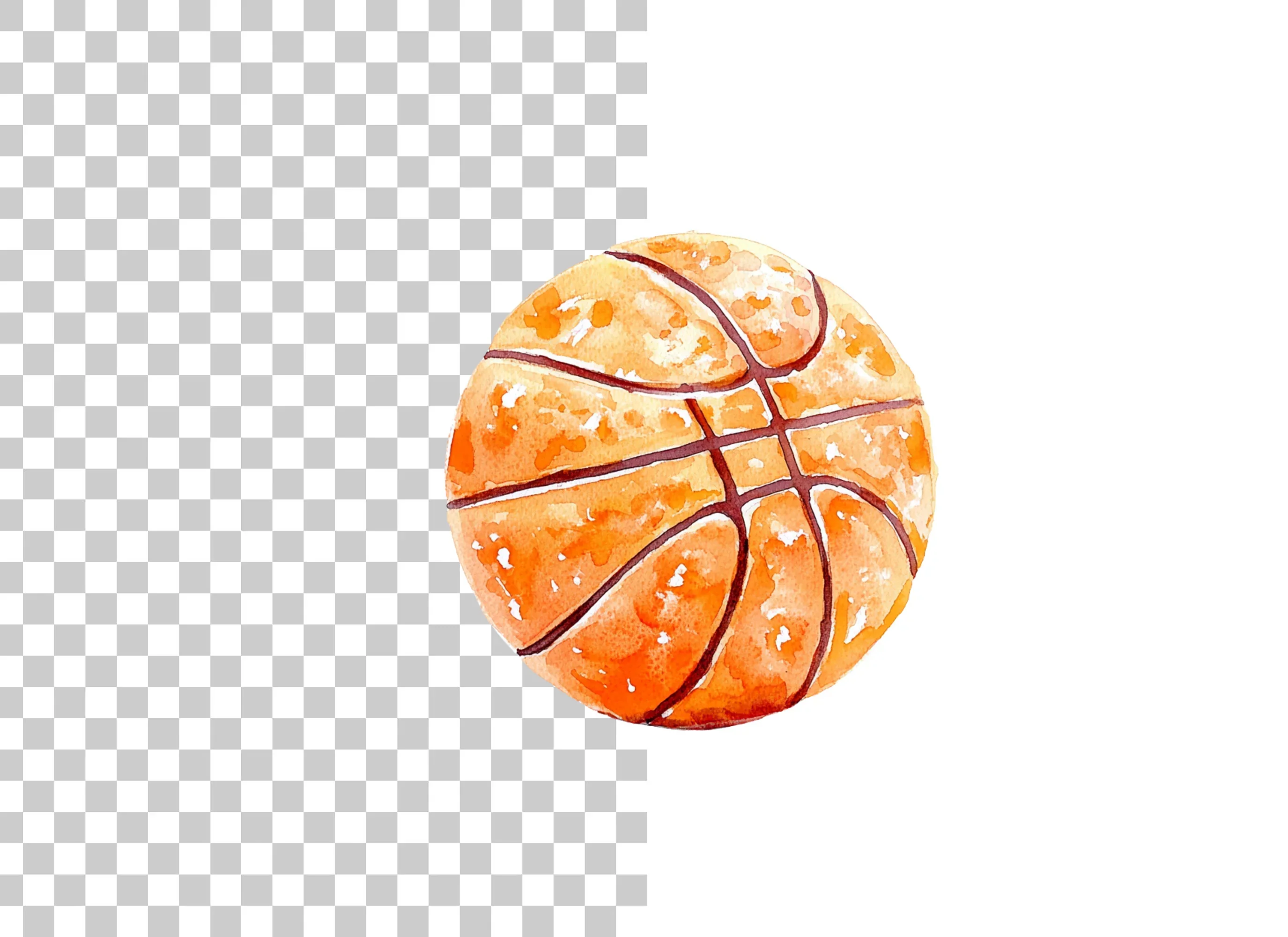 Dynamic Basketballs Clipart Bundle - Image 2