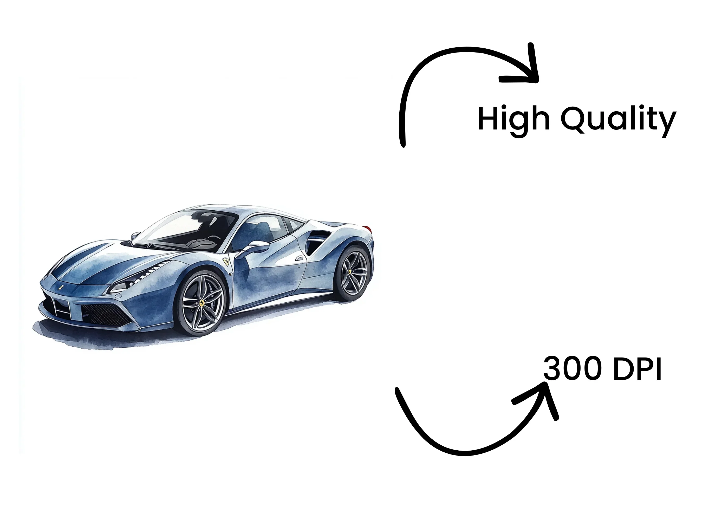 Dynamic Ferrari Car Clipart Bundle - Image 4