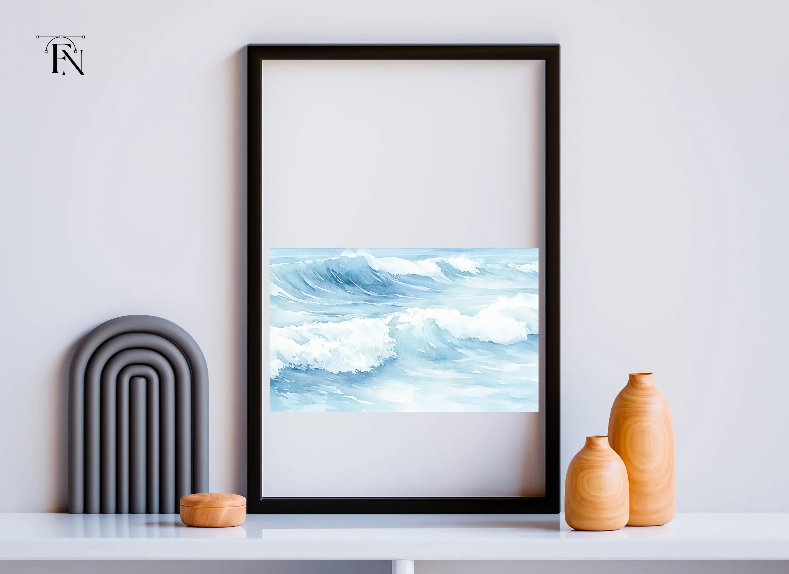 Dynamic Ocean Waves Clipart Bundle - Image 4
