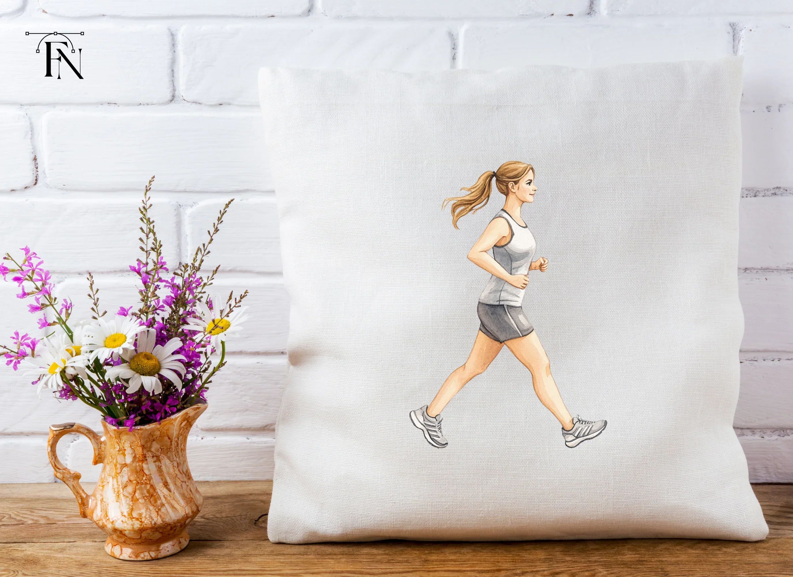 Dynamic Running Women Clipart Bundle - Image 5