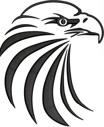 Eagle Embroidery Design