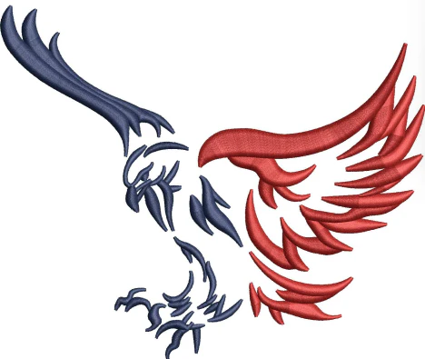 Eagle Embroidery Design