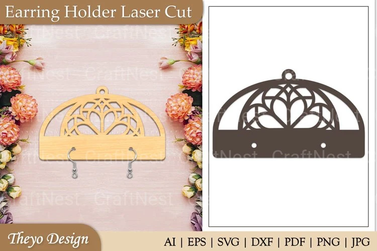 Earrings Holder SVG Bundle