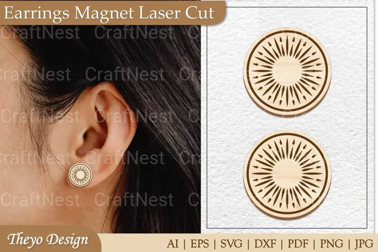 Earrings Magnet SVG Bundle