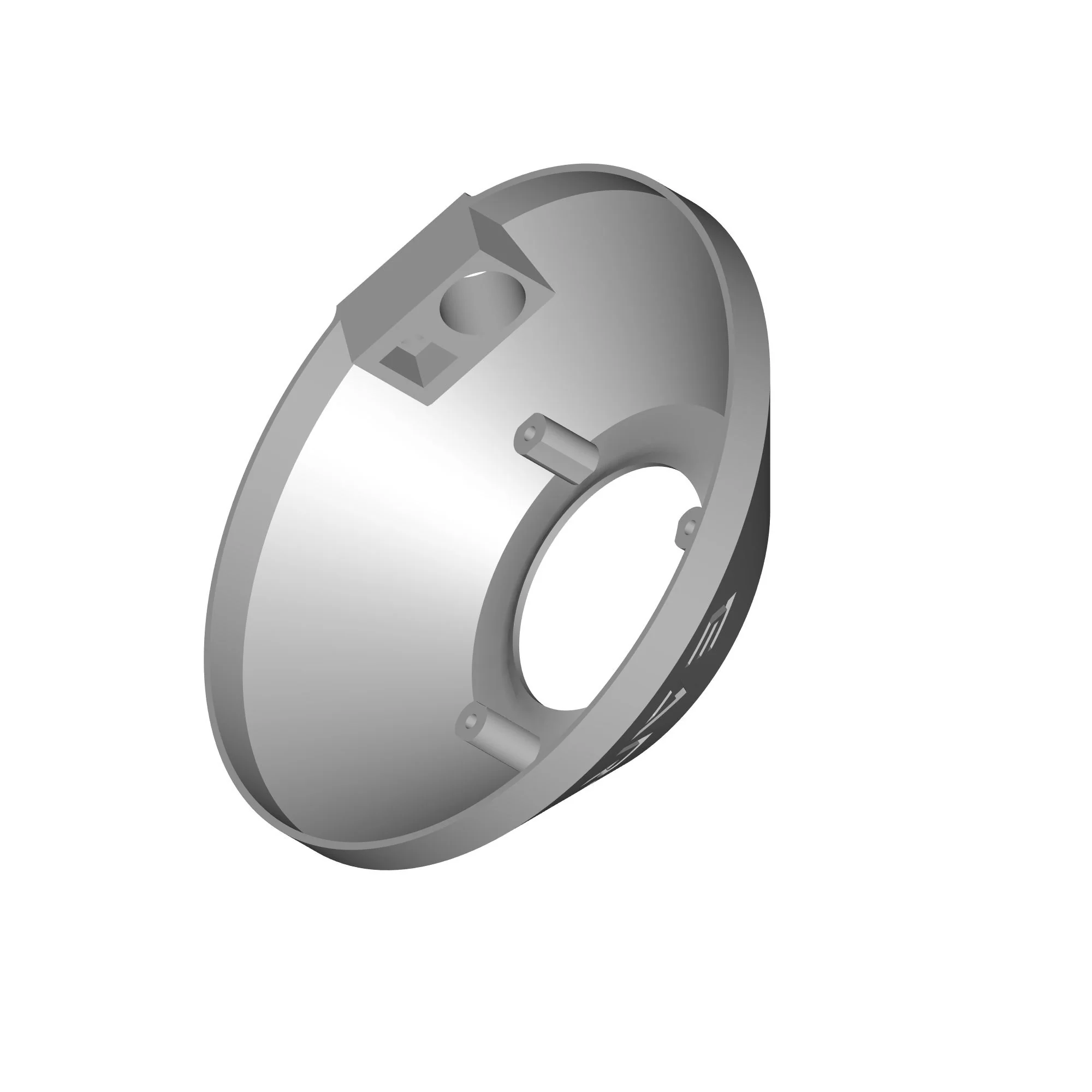 Earth Lamp 3D Print STL File - Image 3