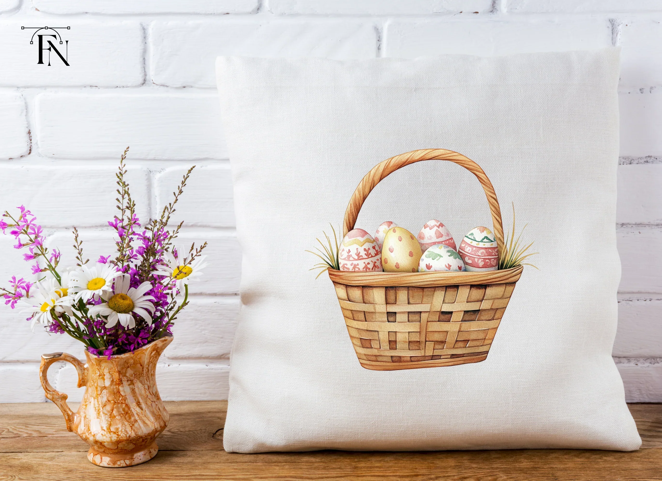 Easter Basket Clipart Bundle - Image 4