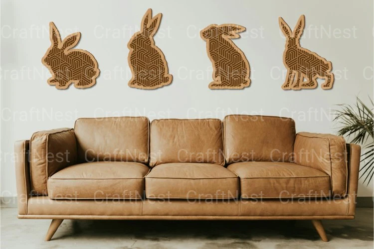 Easter Bunny SVG Bundle - Image 4