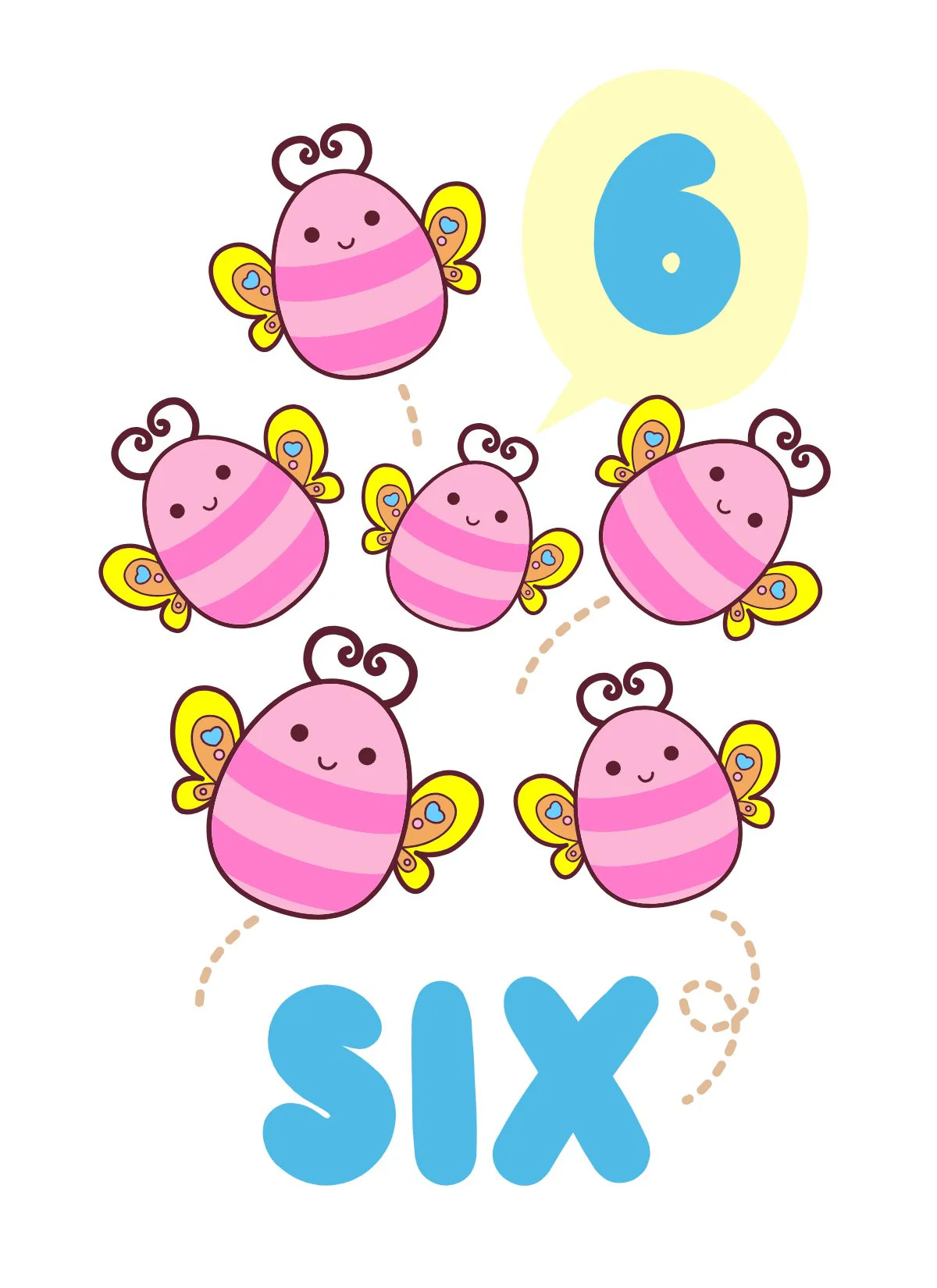 Easter Number Flashcards for Kids - Image 2