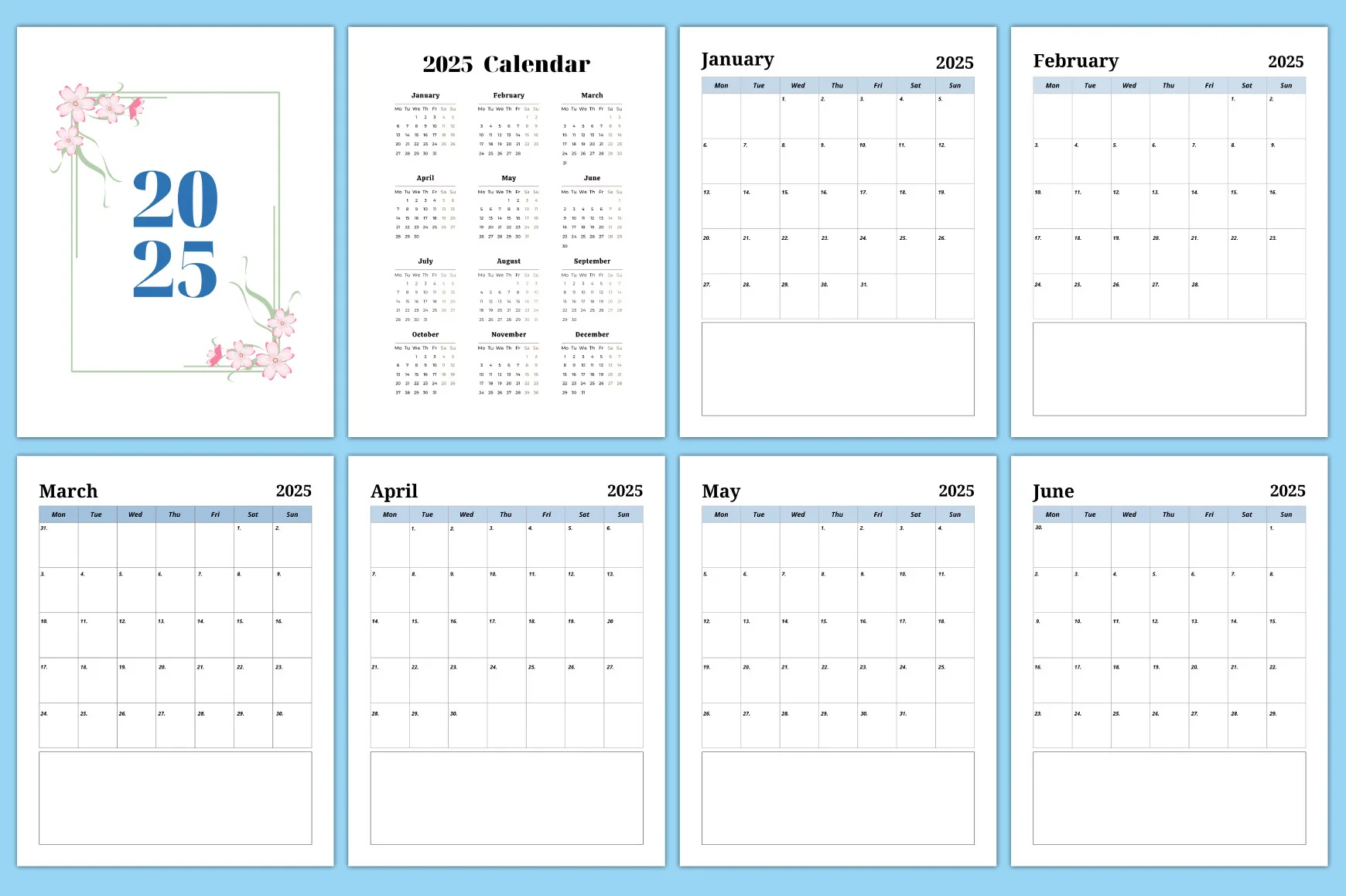 Editable Five-Year Budget Planner - Image 3