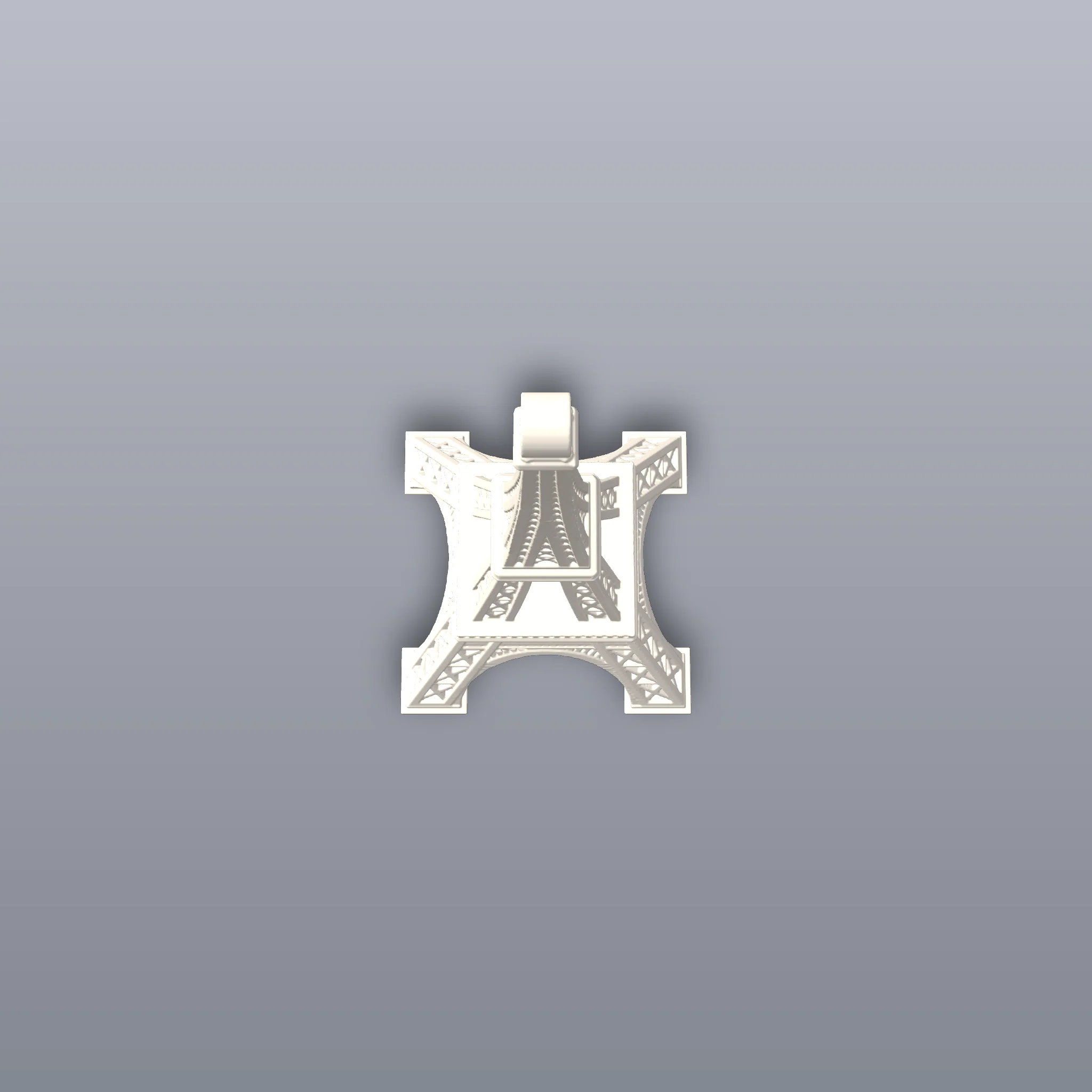 Eiffel Tower 3D Print STL File - Image 2