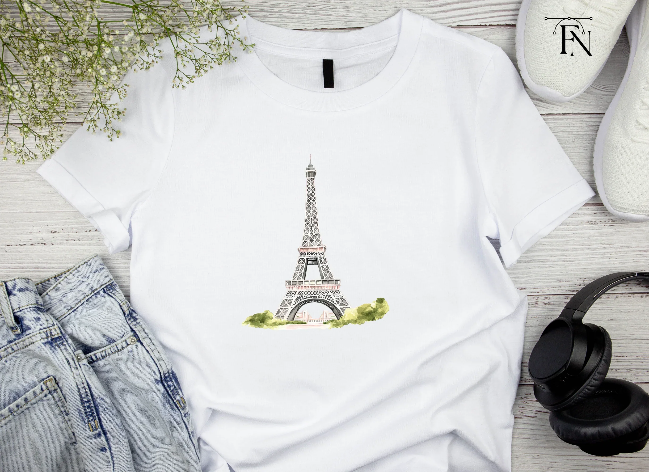 Eiffel Tower Clipart Bundle - Image 4