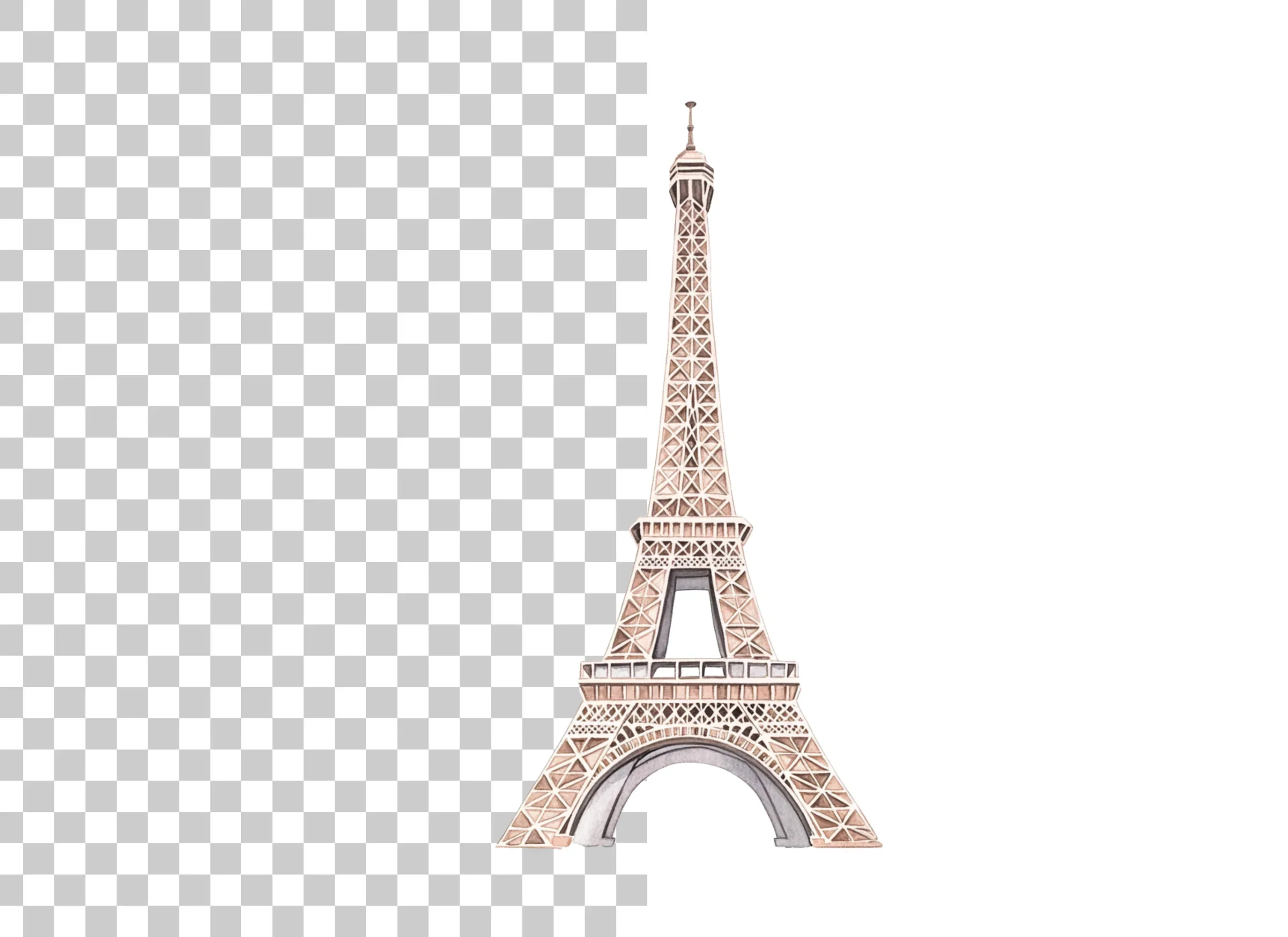 Eiffel Tower Clipart Bundle - Image 2