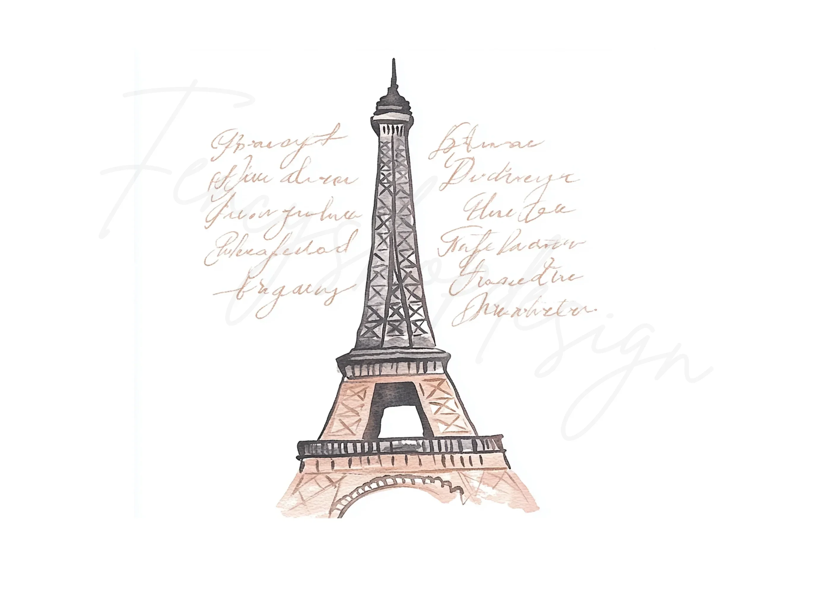 Eiffel Tower Clipart Bundle - Image 2
