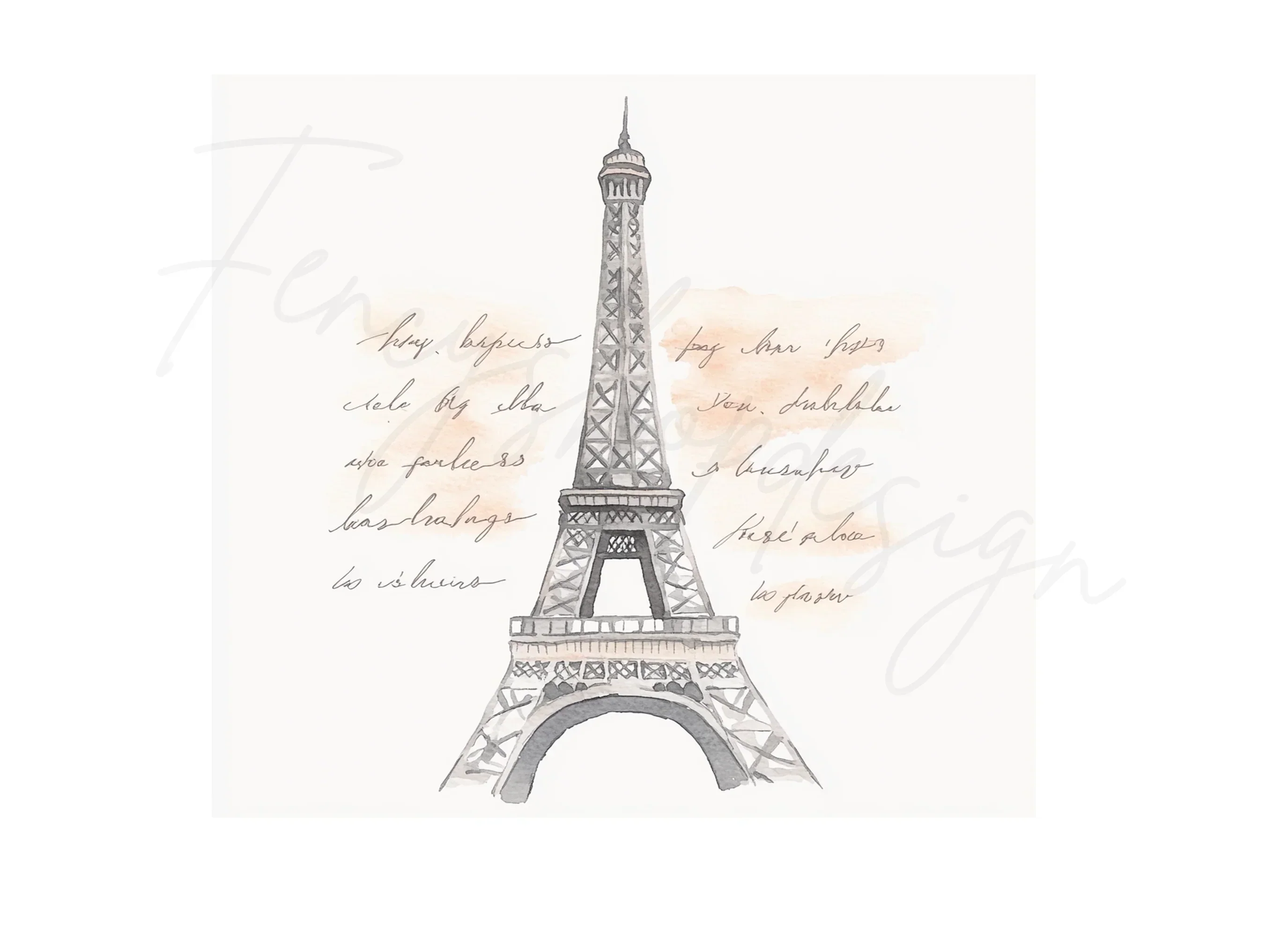 Eiffel Tower Clipart Bundle - Image 3