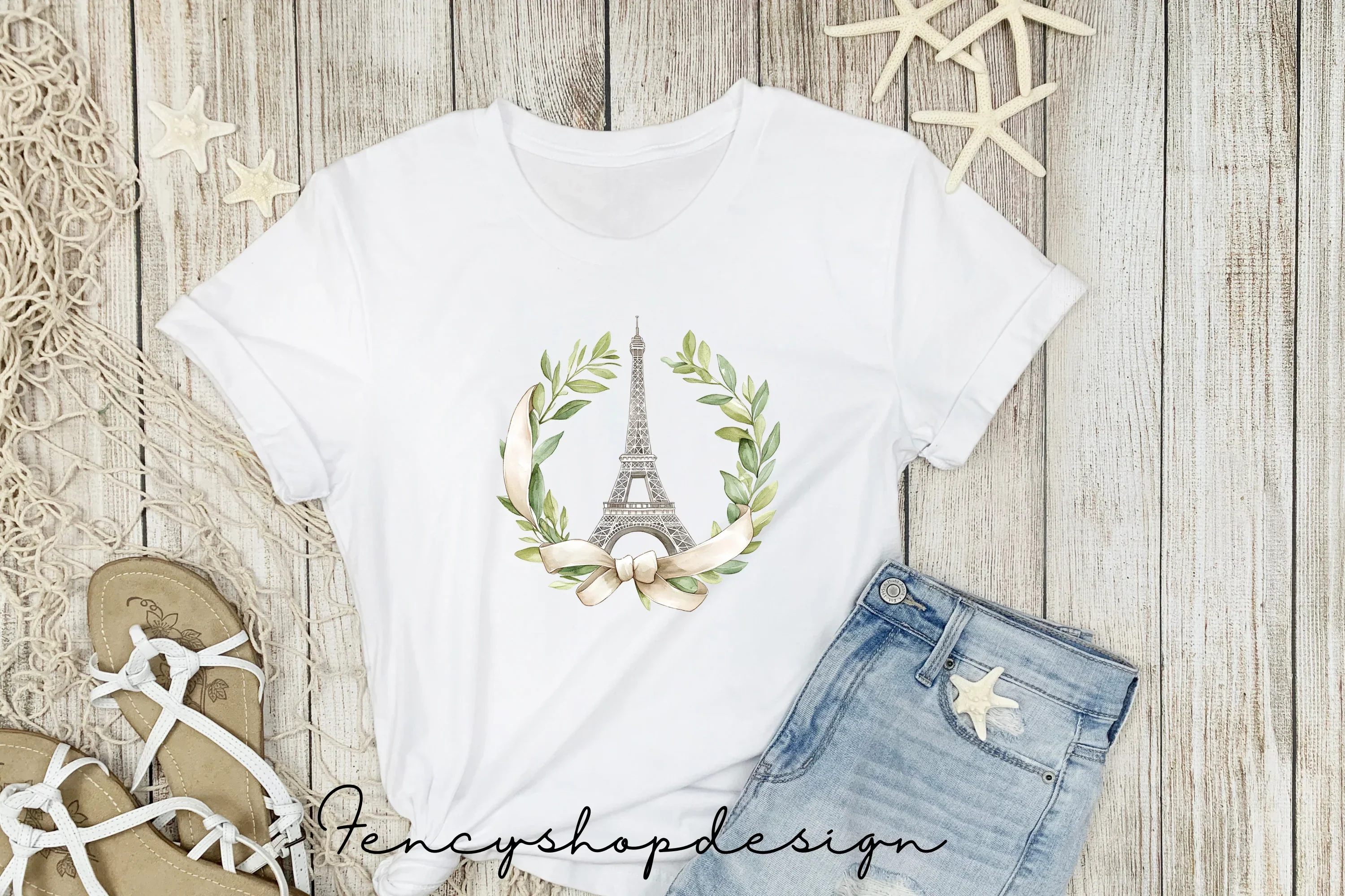 Eiffel Tower Clipart Bundle - Image 5