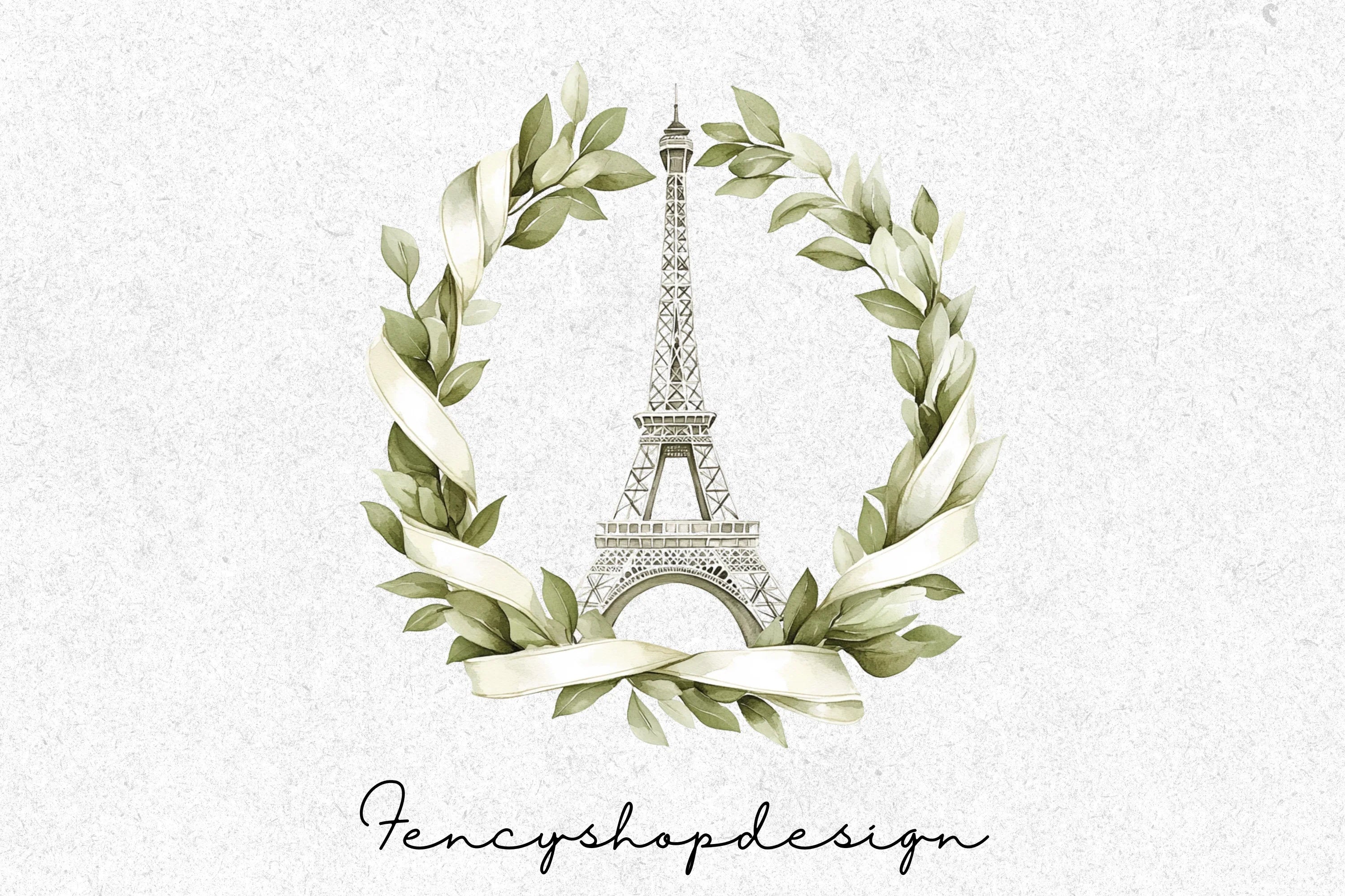 Eiffel Tower Clipart Bundle - Image 6