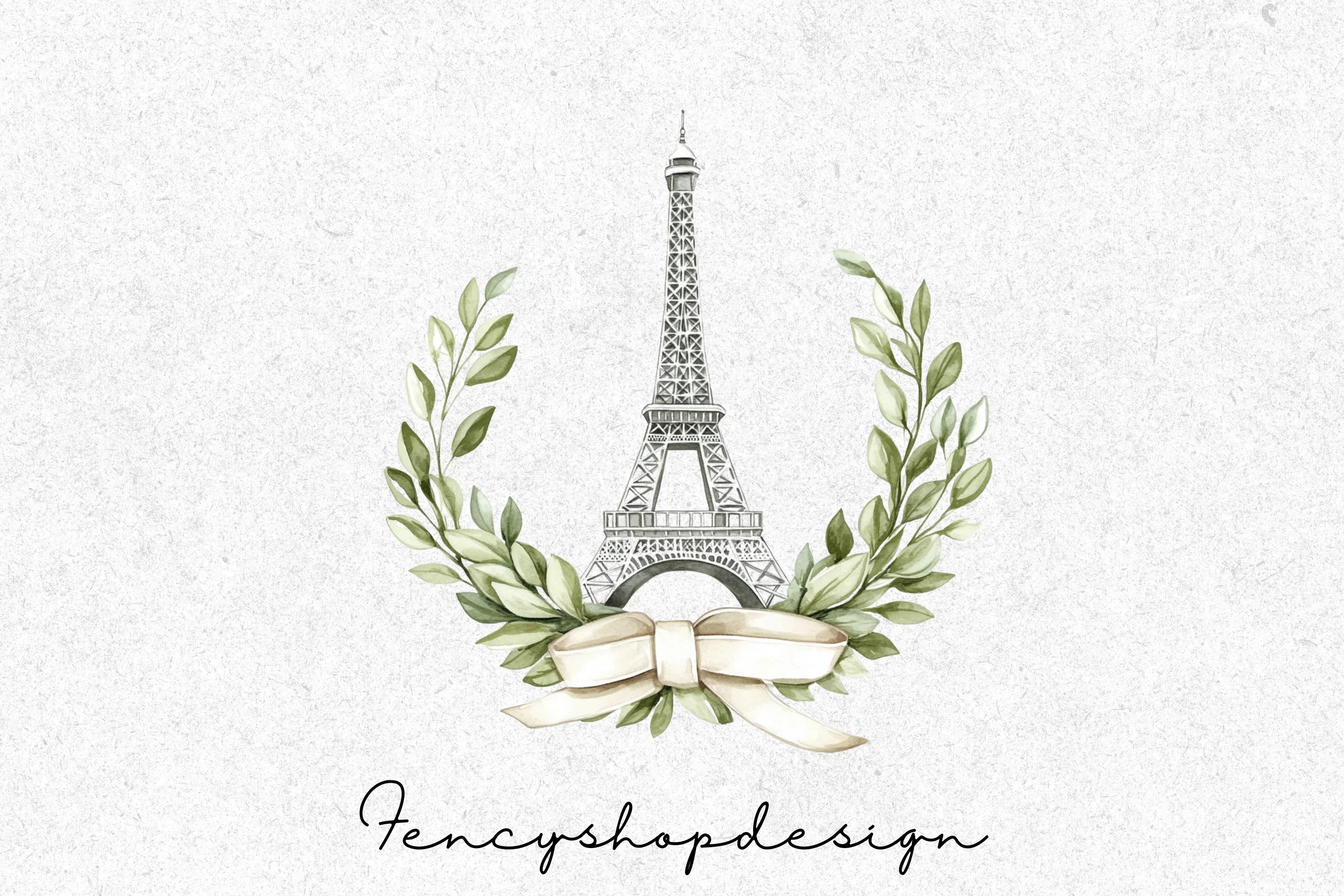 Eiffel Tower Clipart Bundle - Image 7