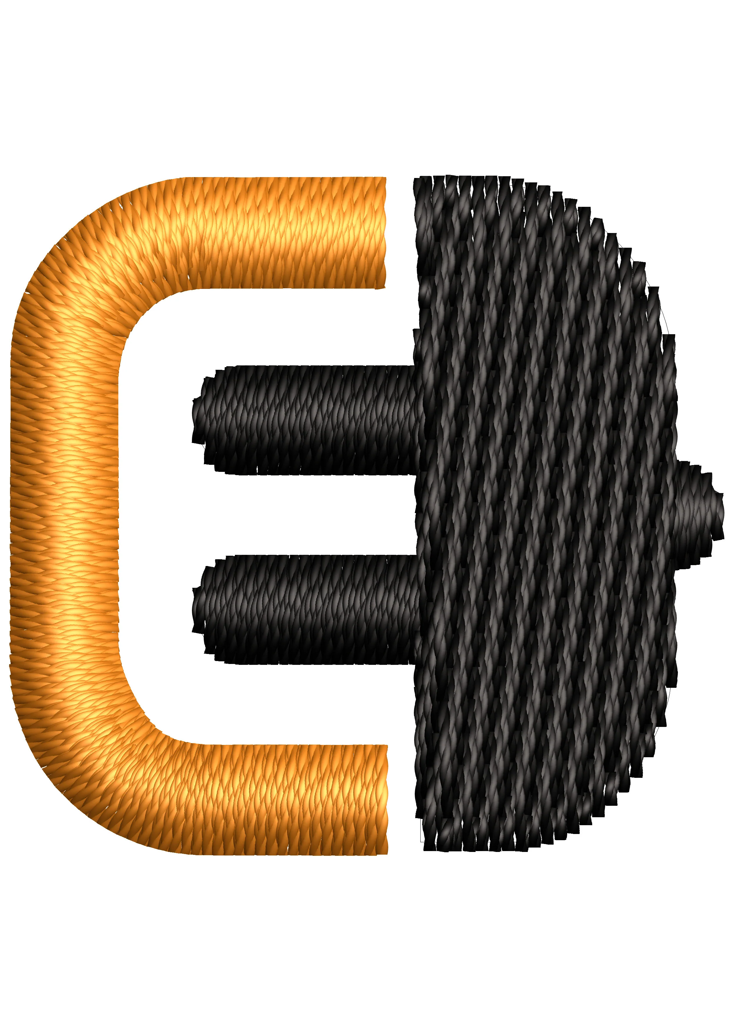 Electric Plug Embroidery Design