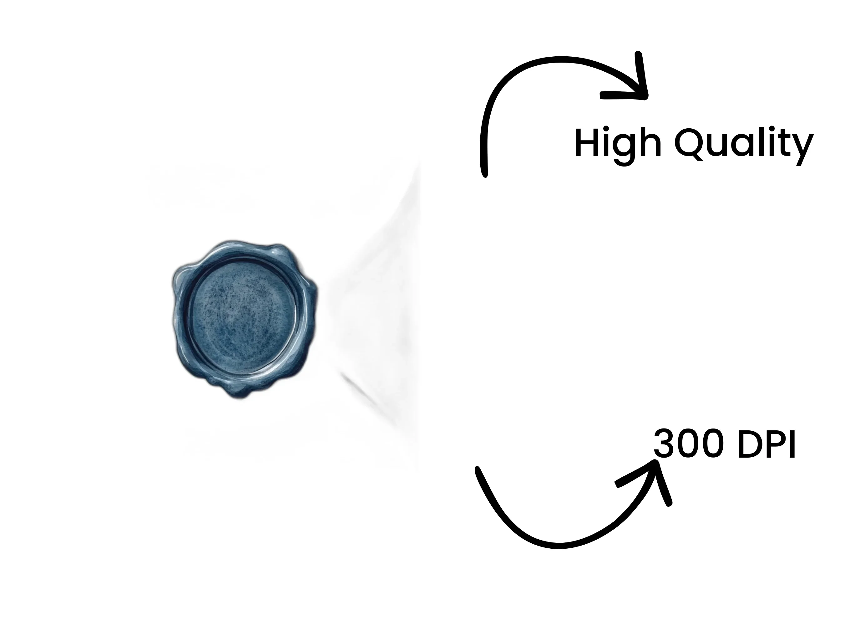 Elegant Blue Wax Seal Clipart Bundle - Image 4