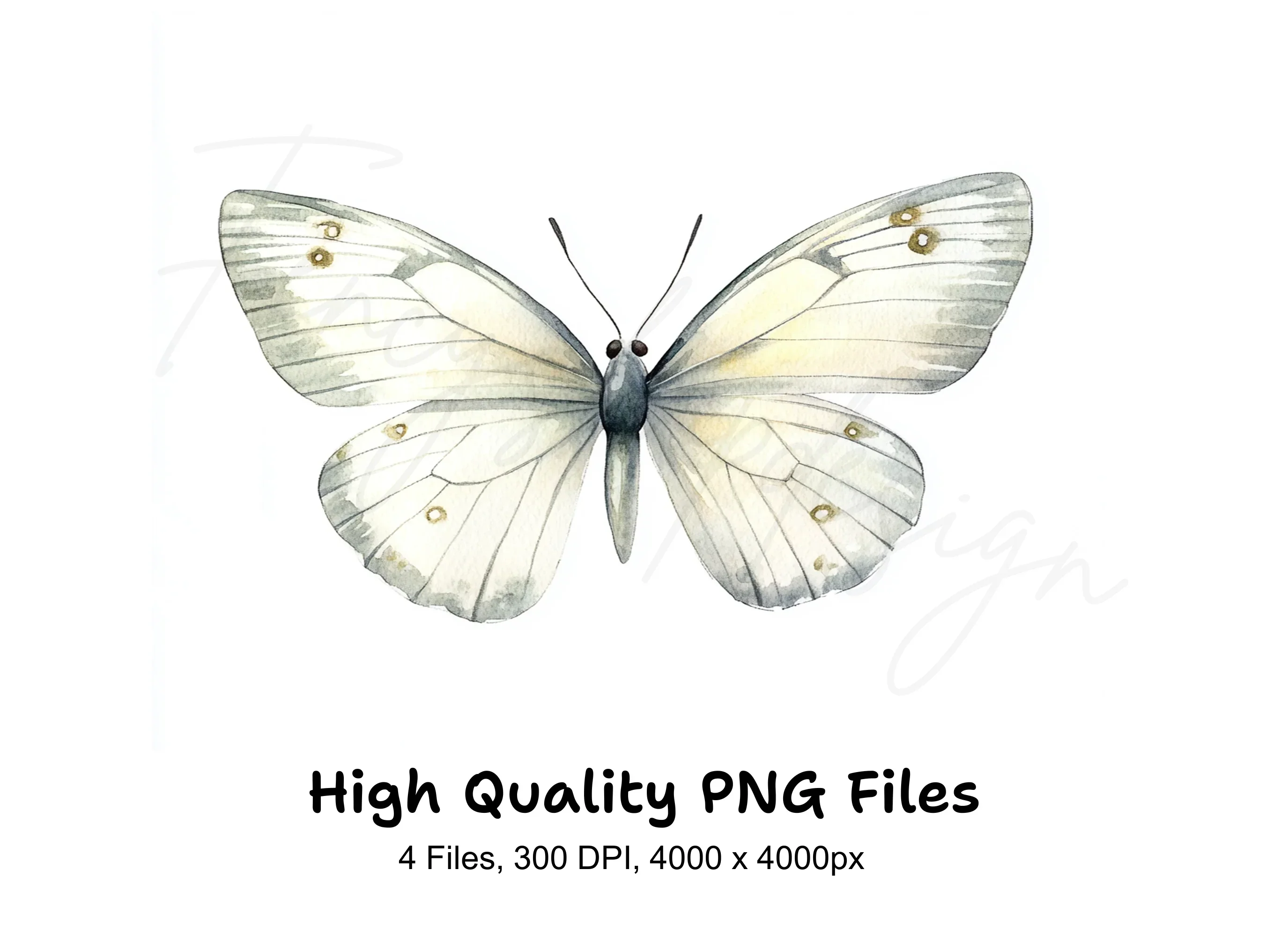 Elegant Butterfly Clipart Bundle