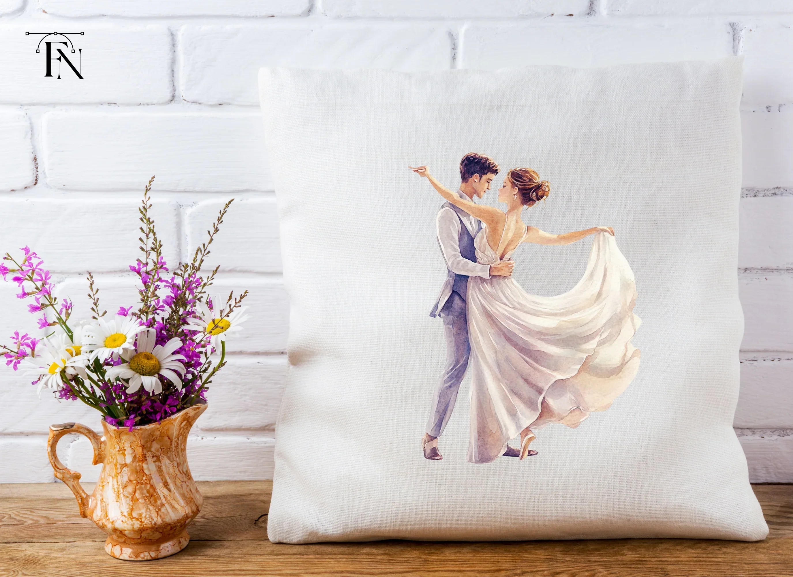 Elegant Dancing Couple Clipart Bundle - Image 5