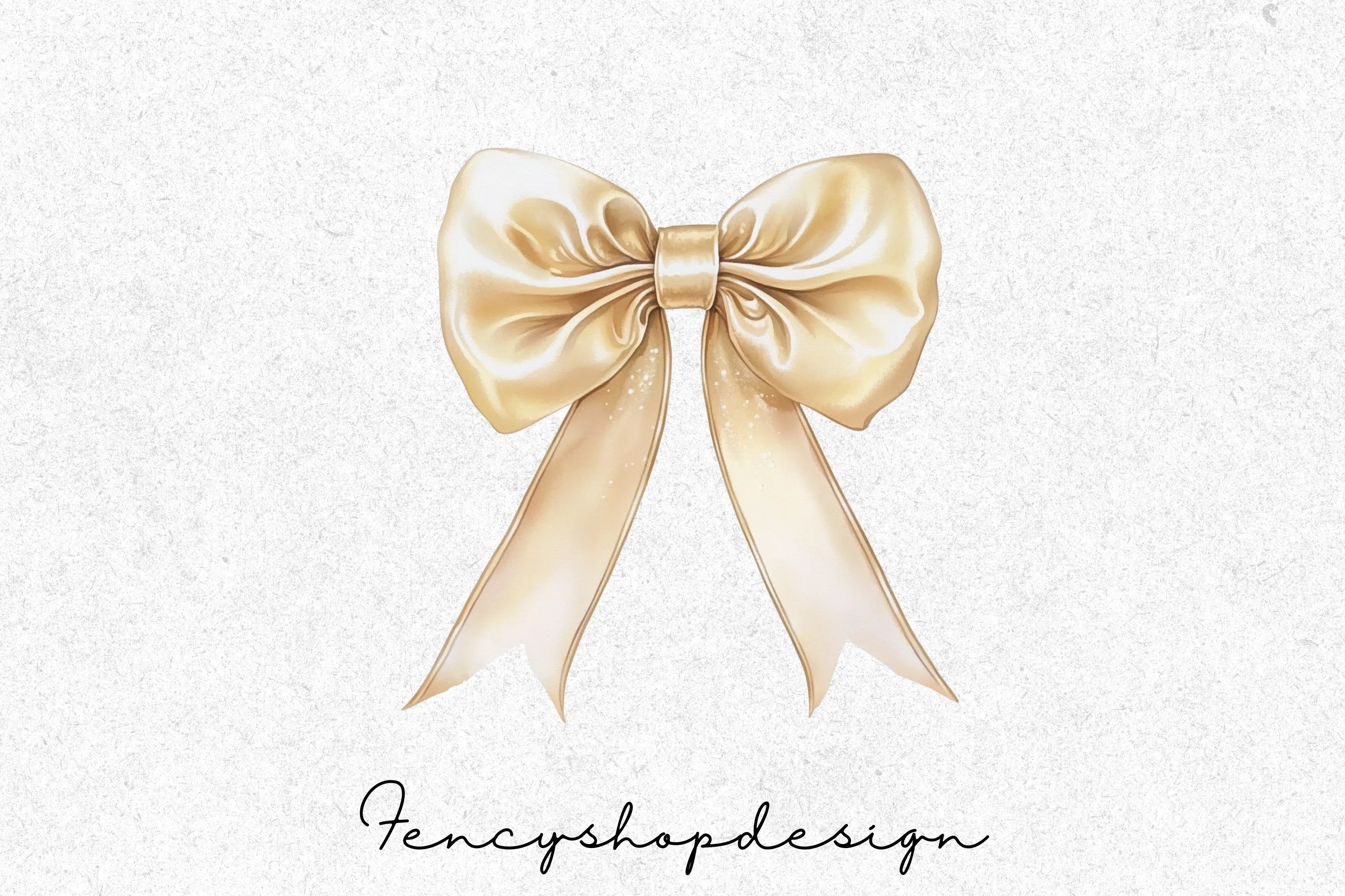 Elegant Fabric Bows Clipart Bundle - Image 3