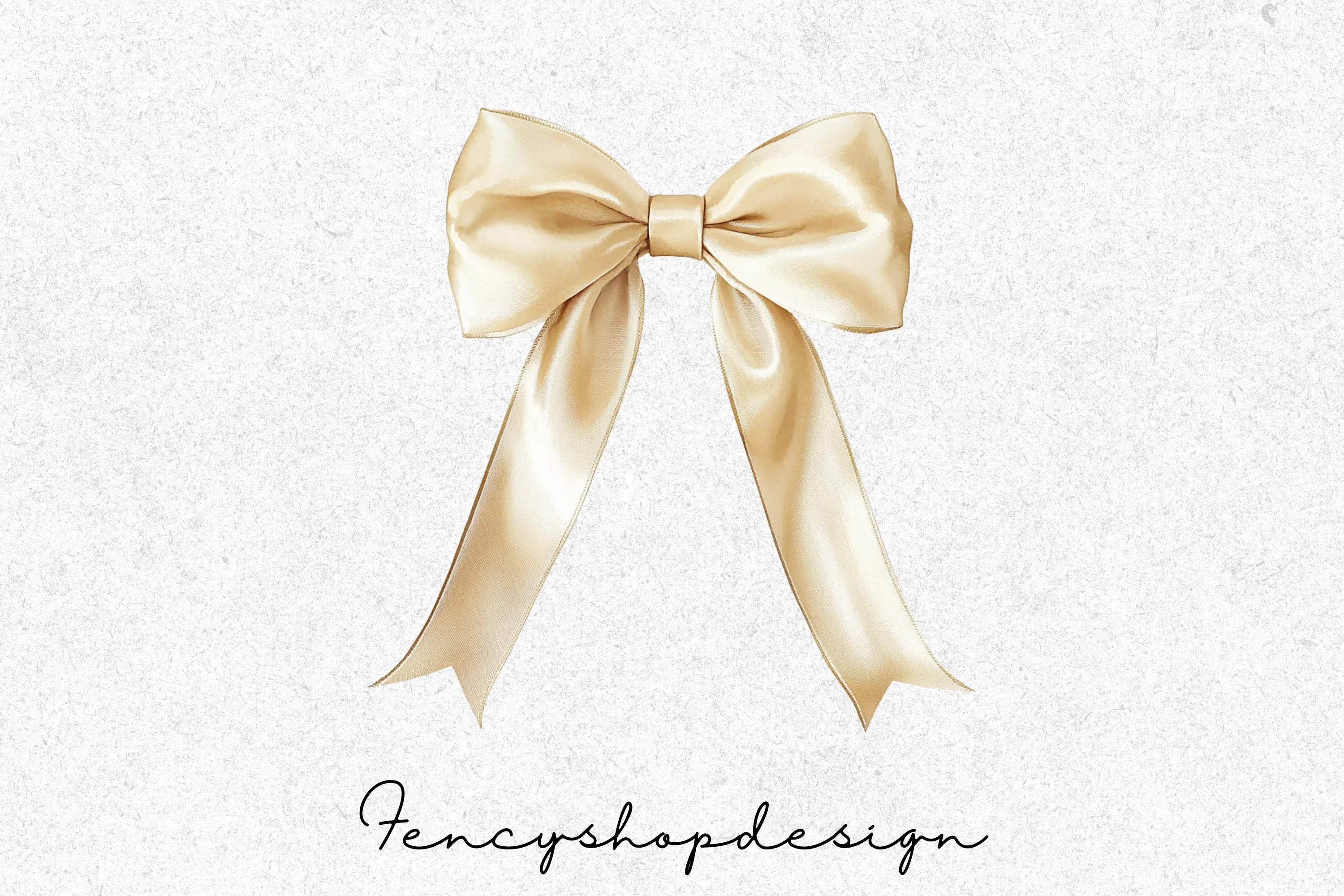 Elegant Fabric Bows Clipart Bundle - Image 4