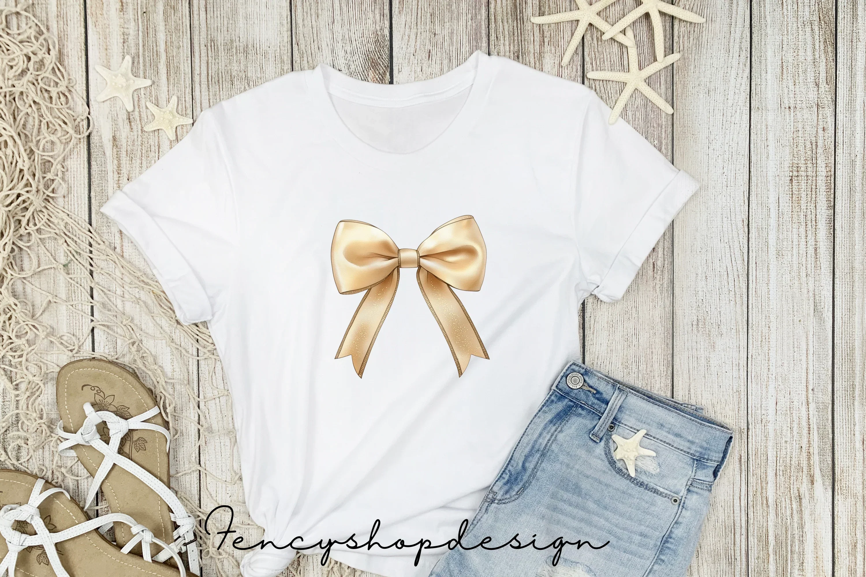 Elegant Fabric Bows Clipart Bundle - Image 5