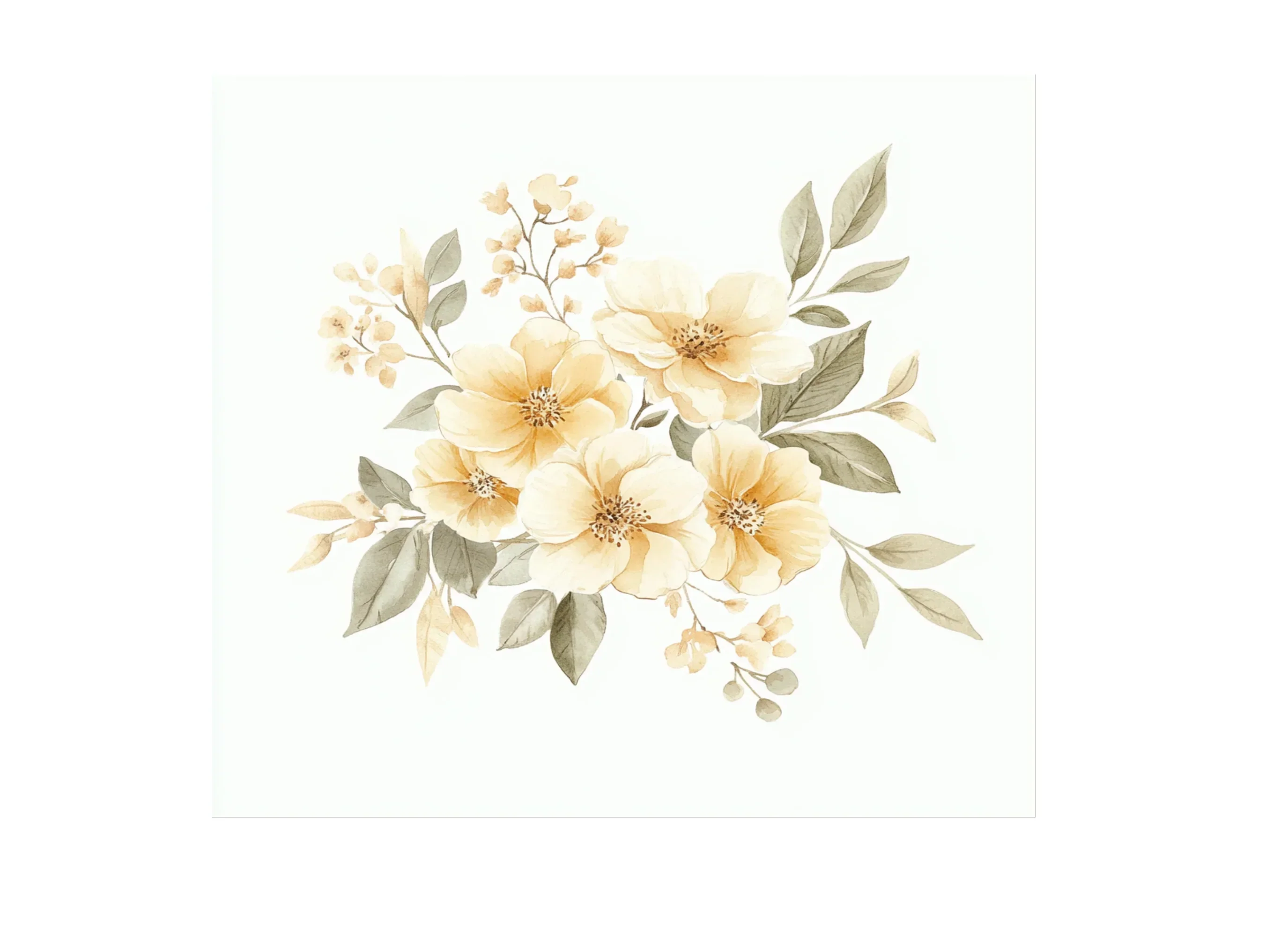 Elegant Floral Arrangement Clipart Bundle - Image 2