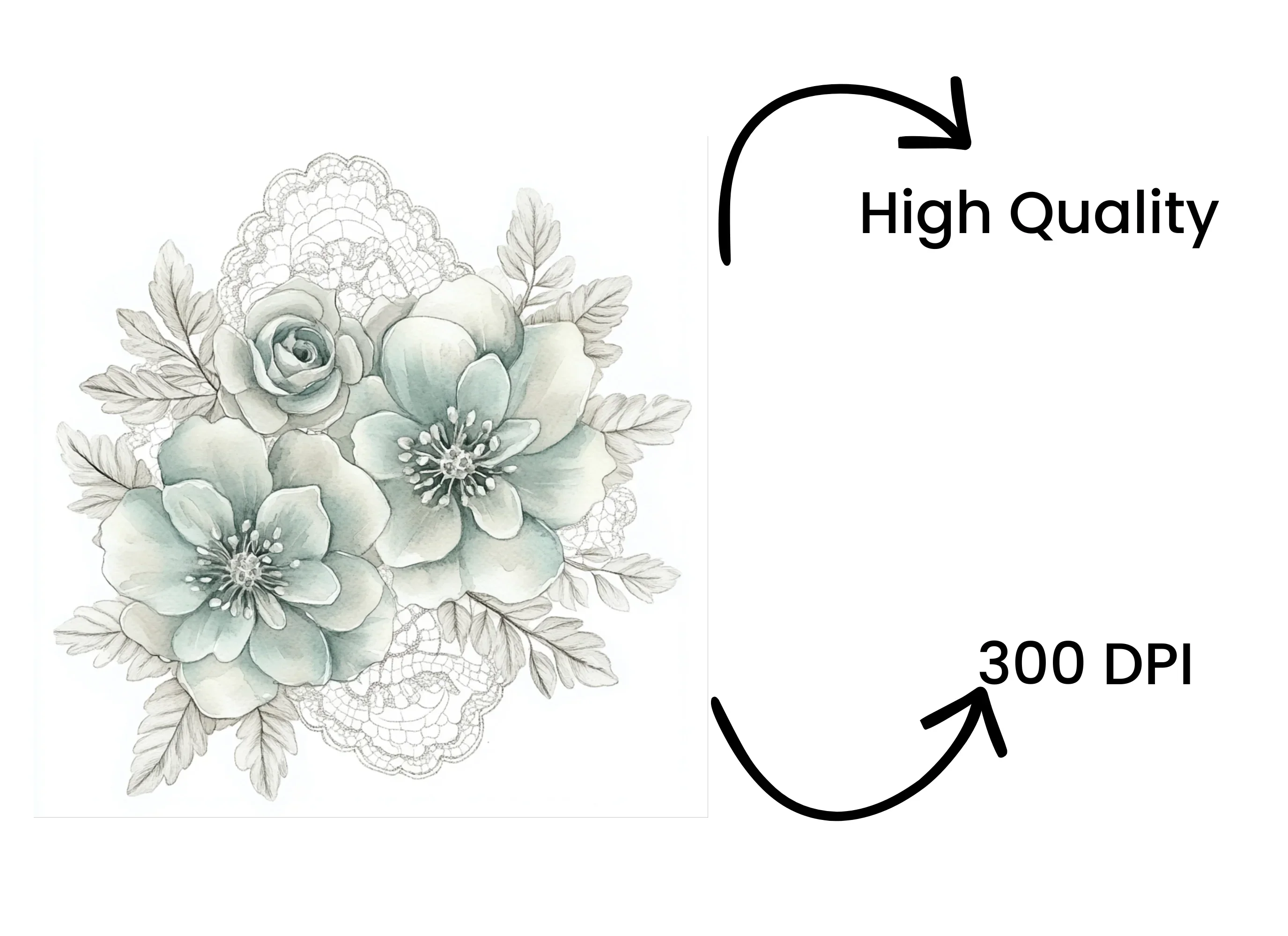 Elegant Floral Clipart Bundle - Image 4