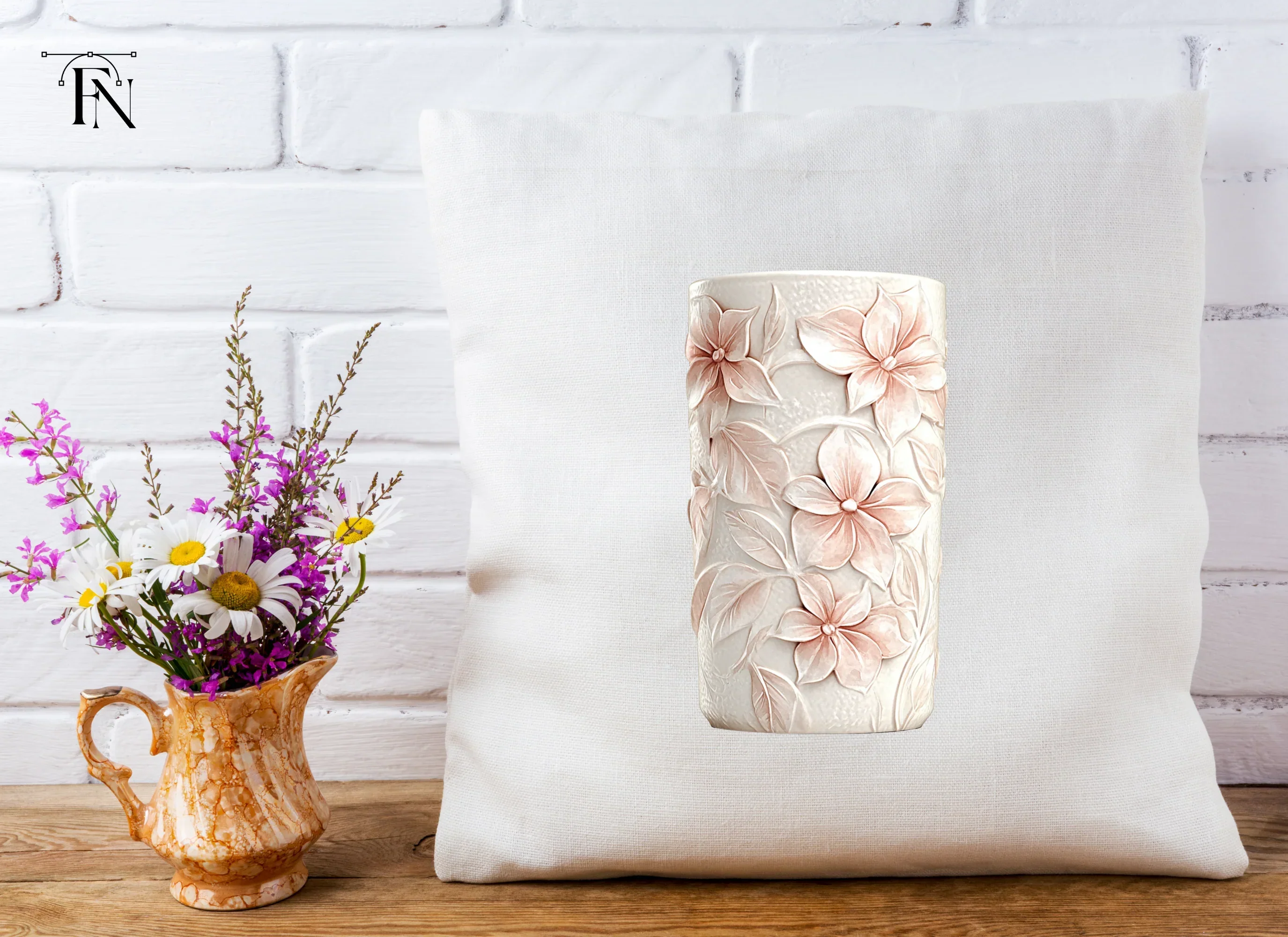 Elegant Floral Vase Clipart Bundle - Image 4