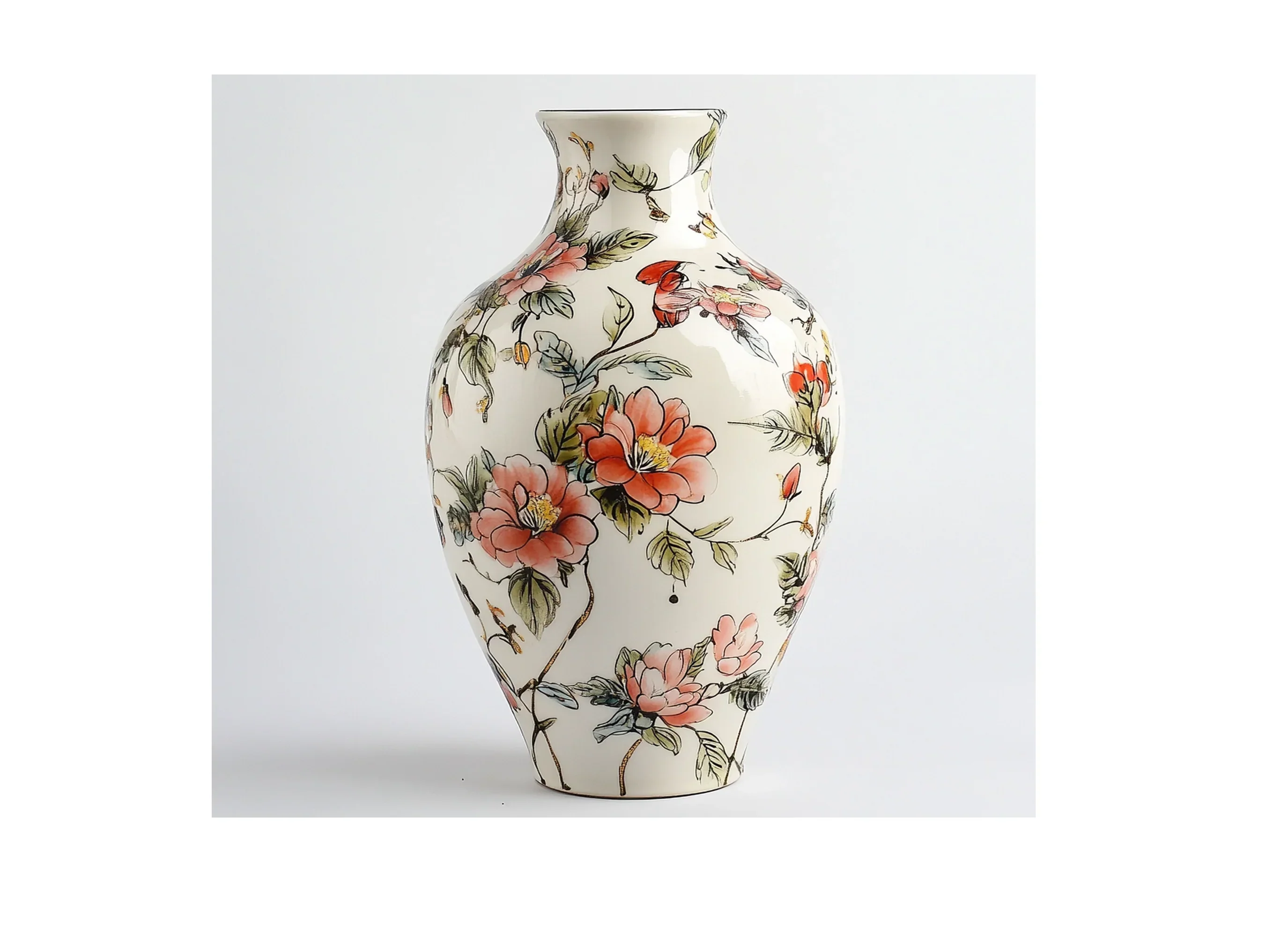 Elegant Floral Vase Illustration Clipart Bundle - Image 3