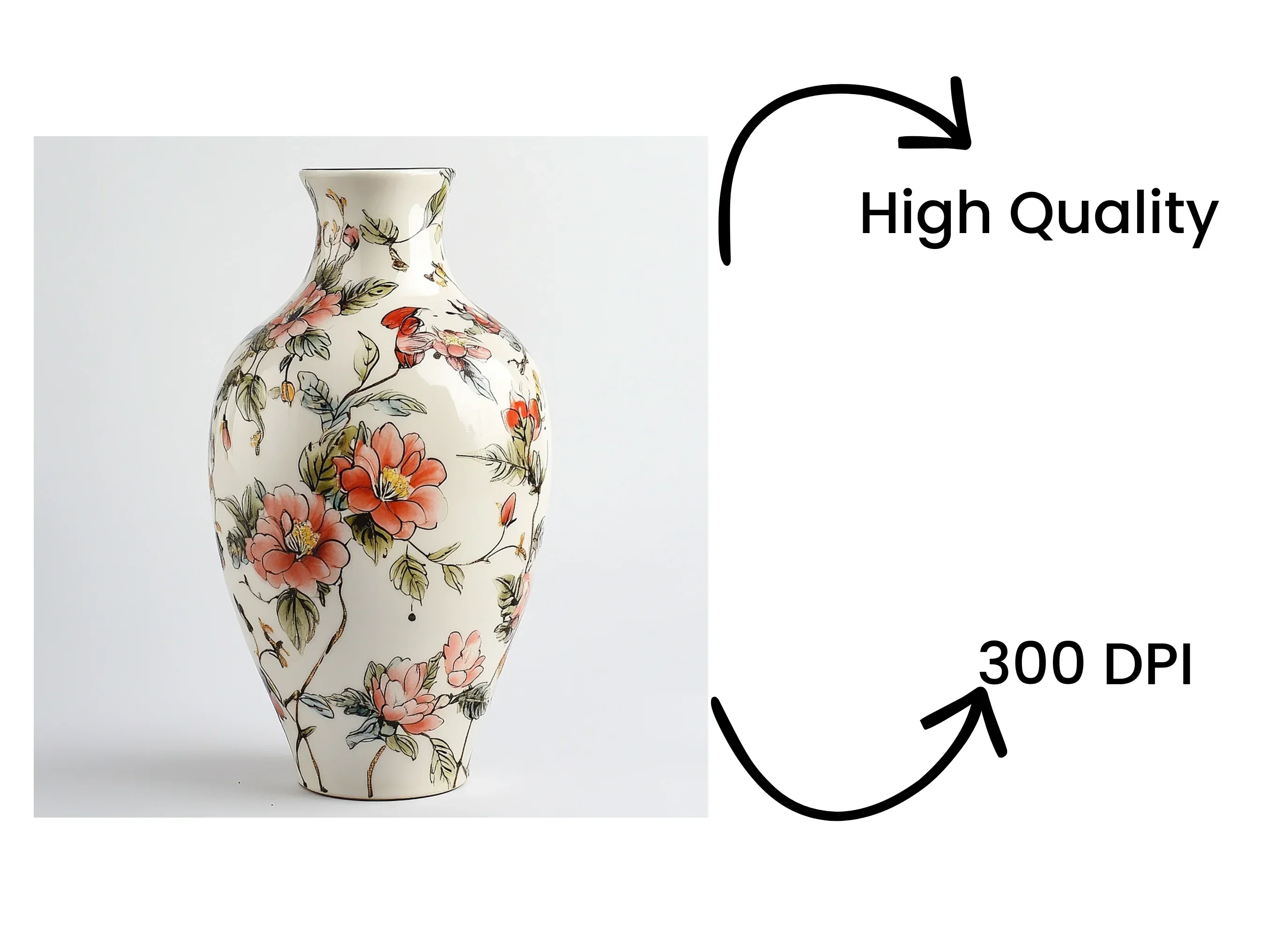 Elegant Floral Vase Illustration Clipart Bundle - Image 4