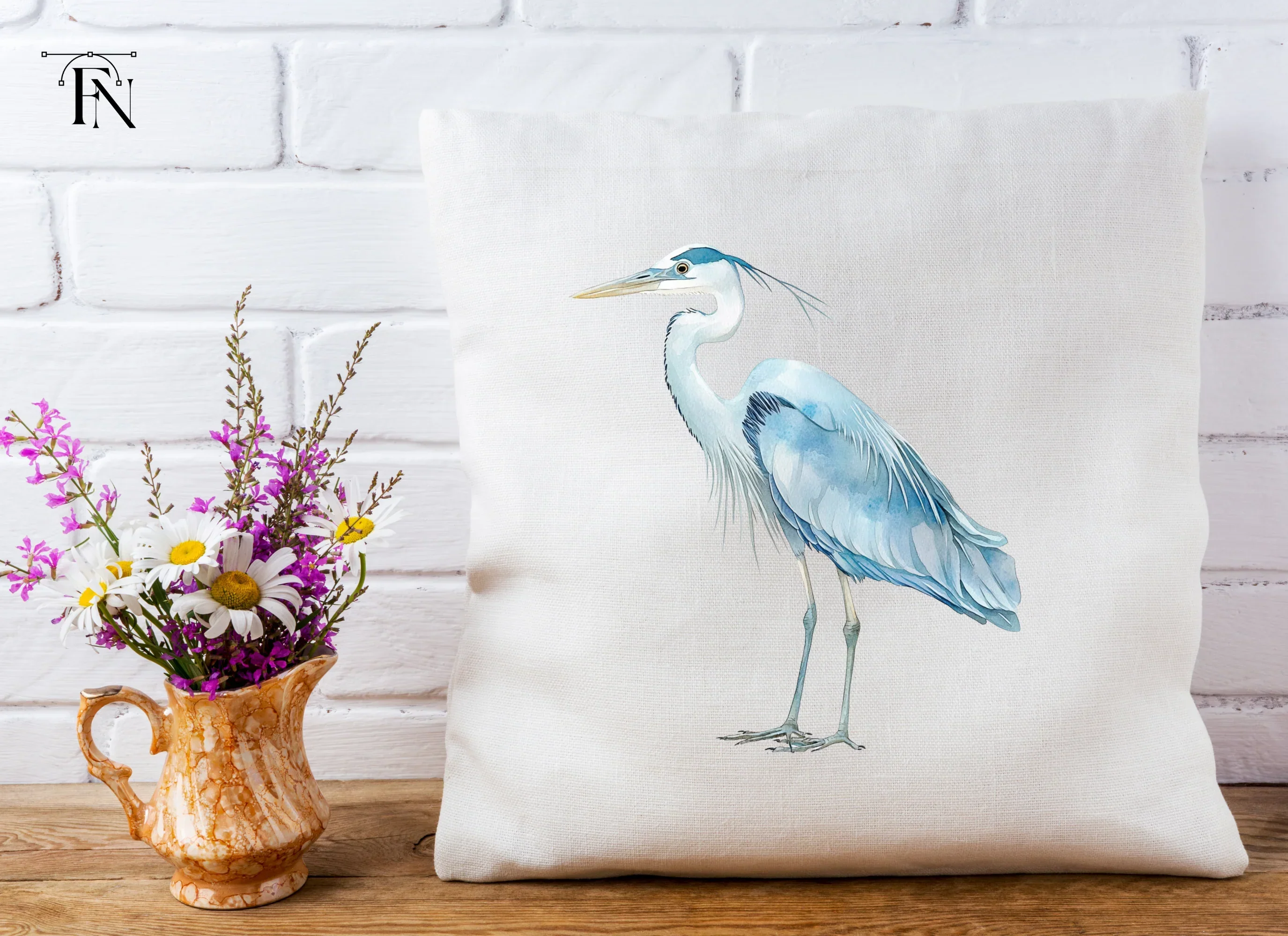 Elegant Heron Bird Clipart Bundle - Image 4