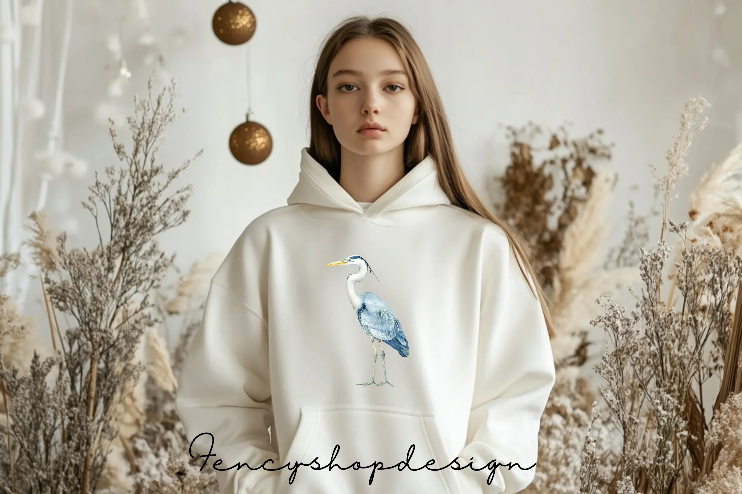 Elegant Heron Clipart Bundle - Image 6