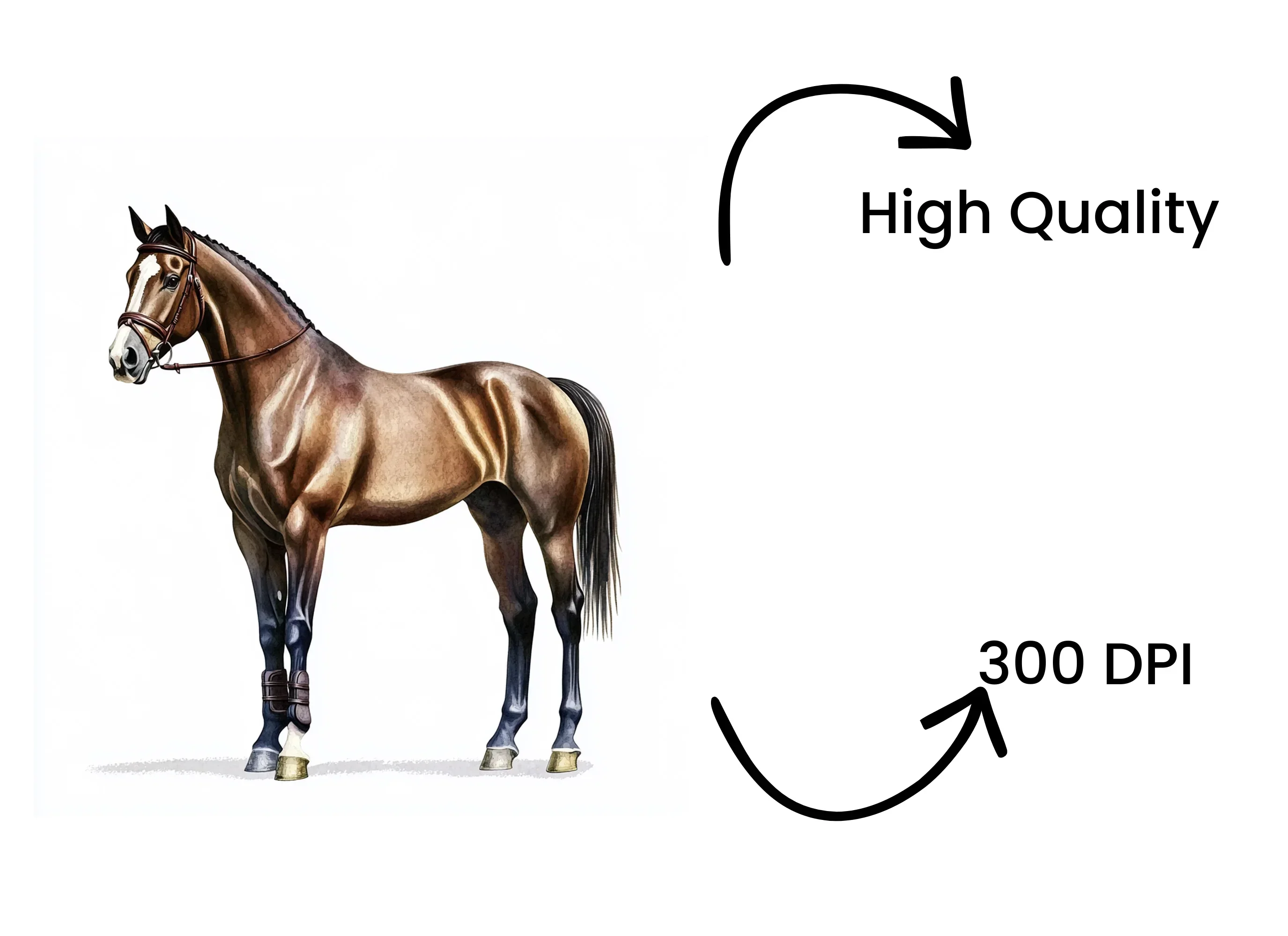 Elegant Horse Breeds Clipart Bundle - Image 4