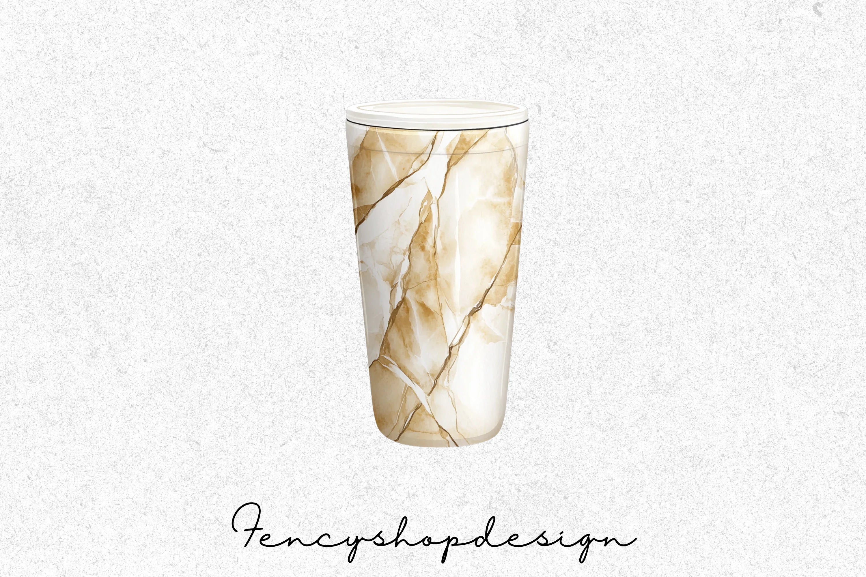 Elegant Marble Tumbler Clipart Bundle - Image 7