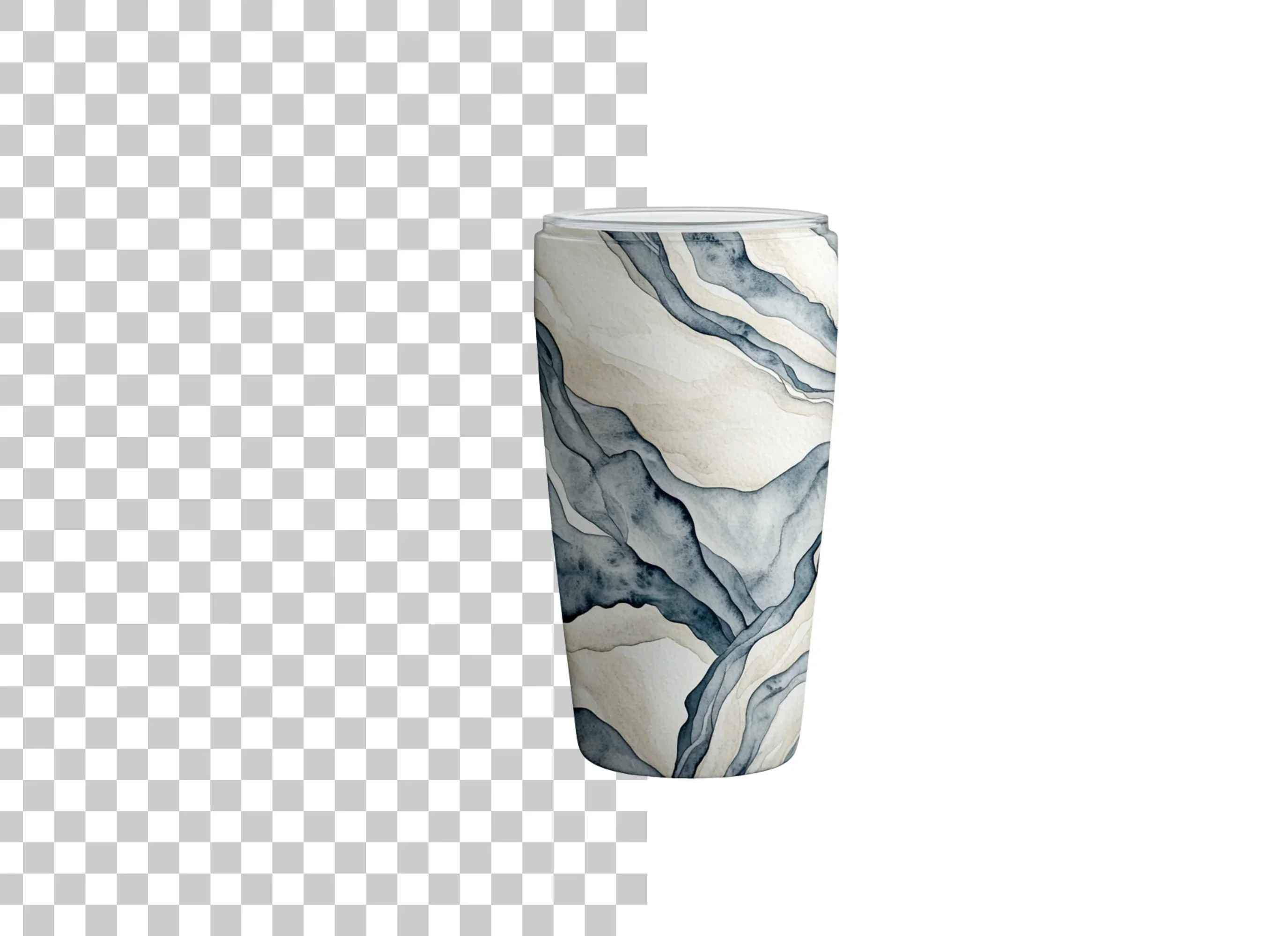 Elegant Marble Tumbler Clipart Bundle - Image 2