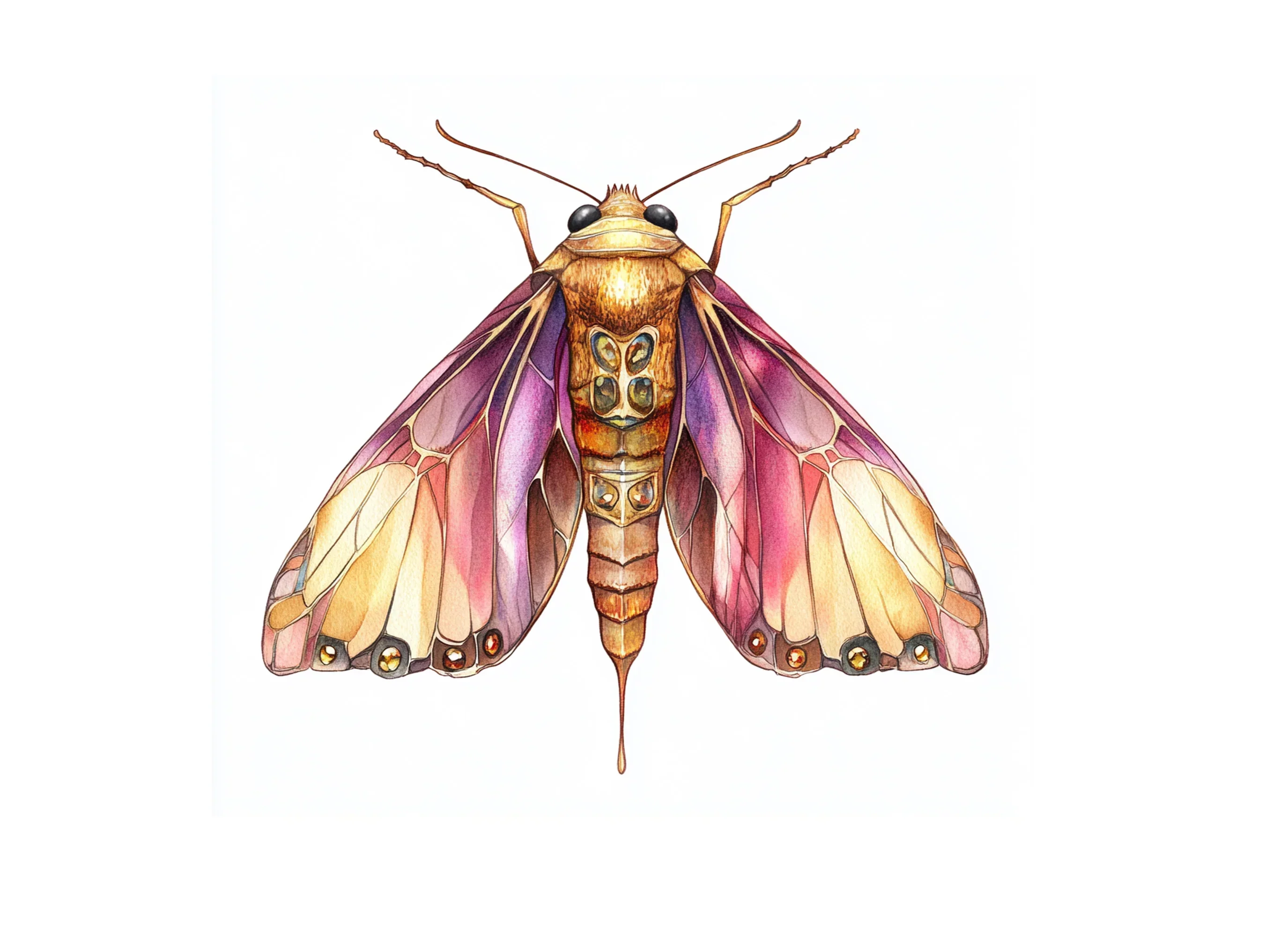 Elegant Moth Clipart Bundle - Image 2