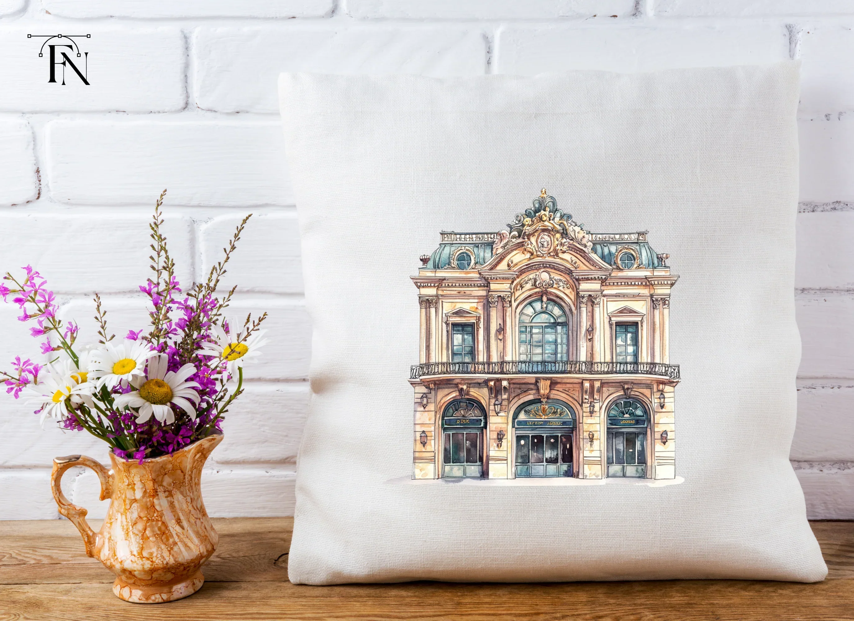 Elegant Parisian Building Clipart Bundle - Image 5