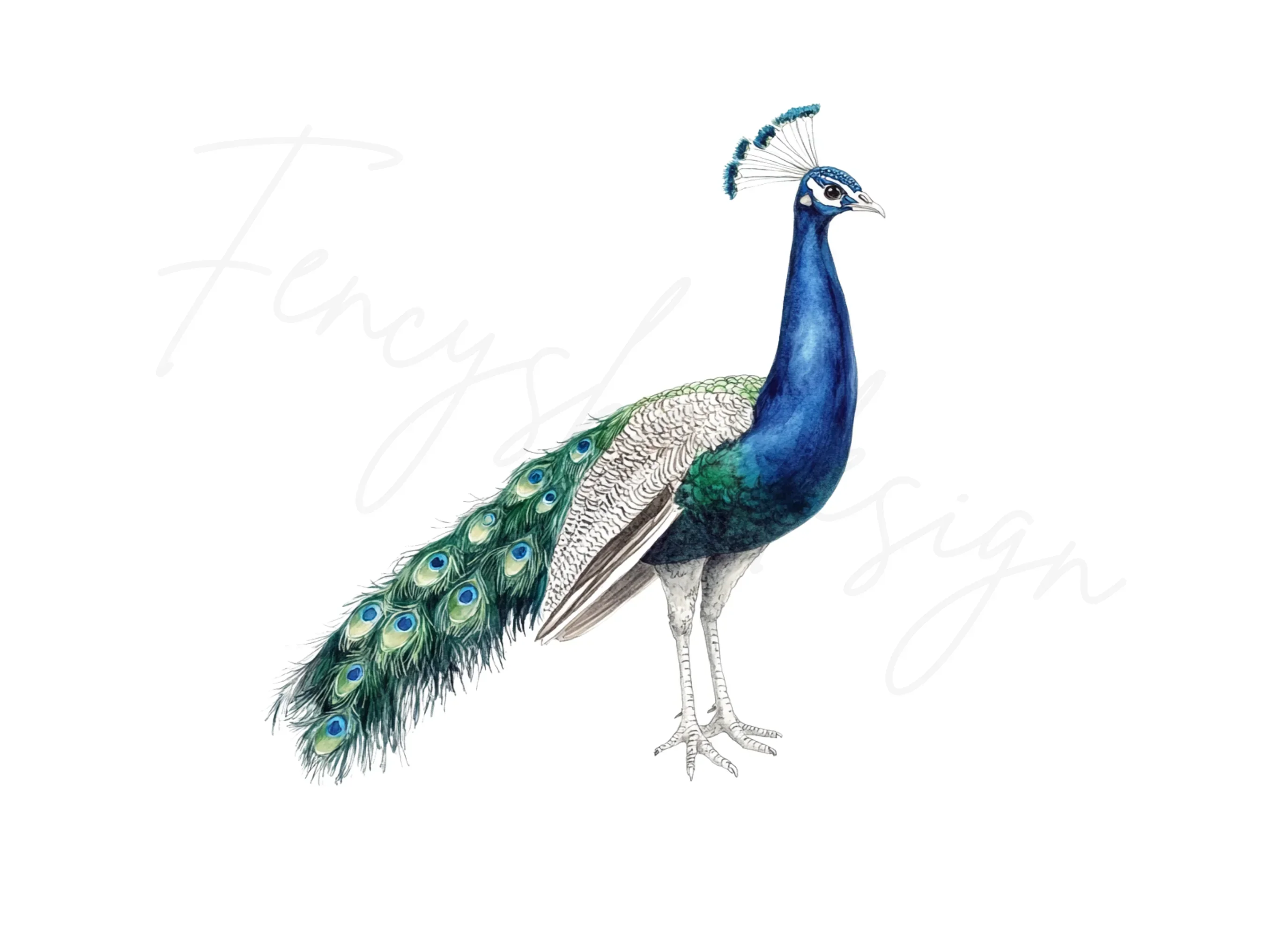Elegant Peacock Clipart Bundle - Image 2