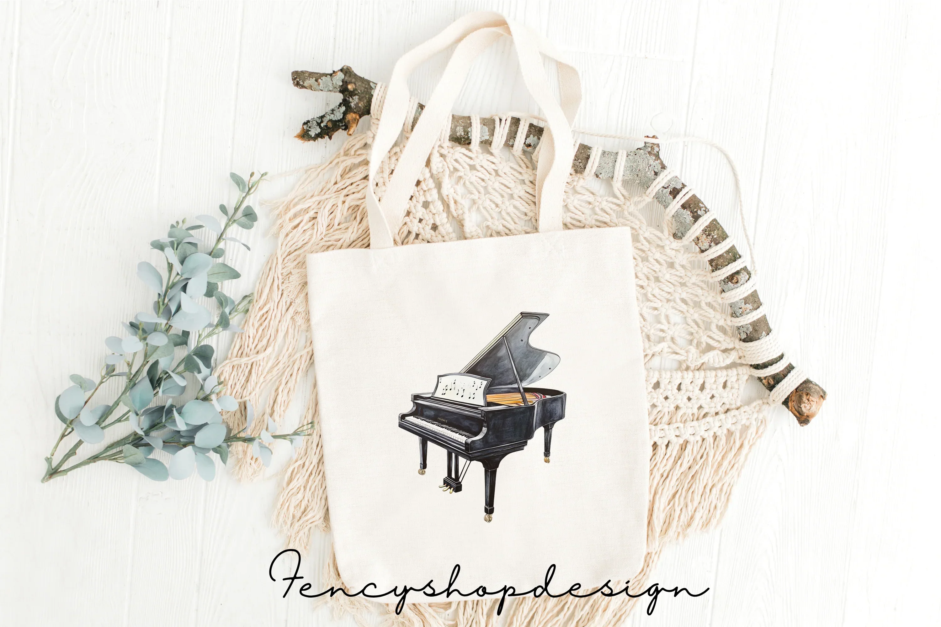 Elegant Piano Clipart Bundle - Image 6