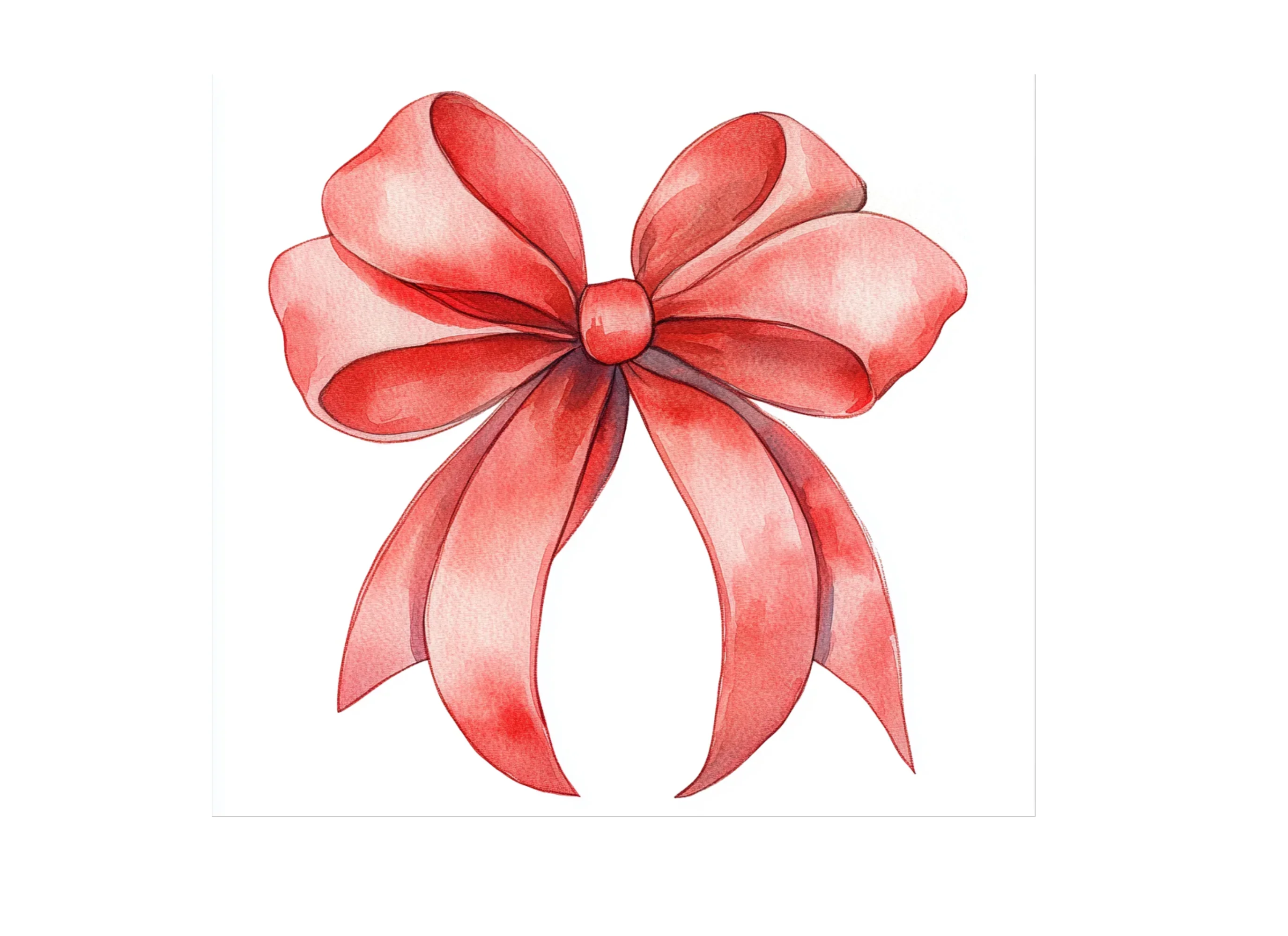 Elegant Red Bows Clipart Bundle - Image 3