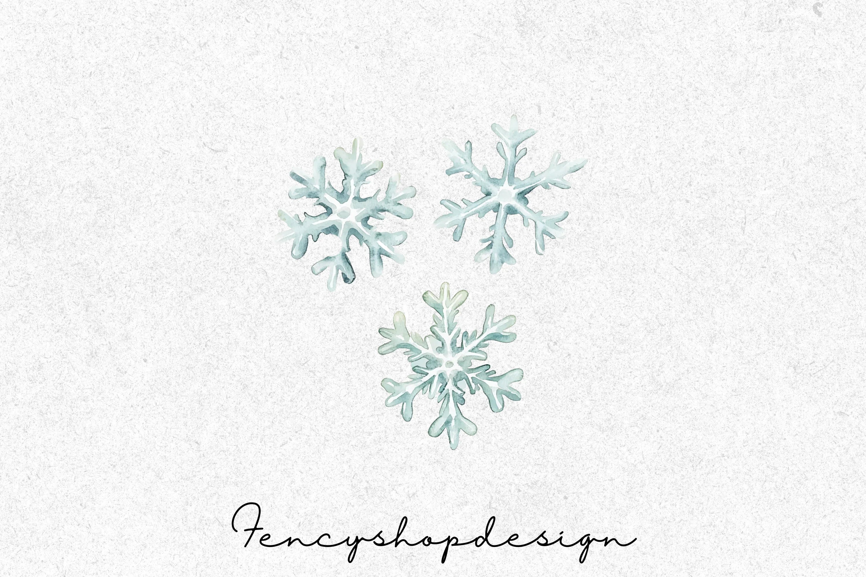 Elegant Snowflake Clipart Bundle - Image 8