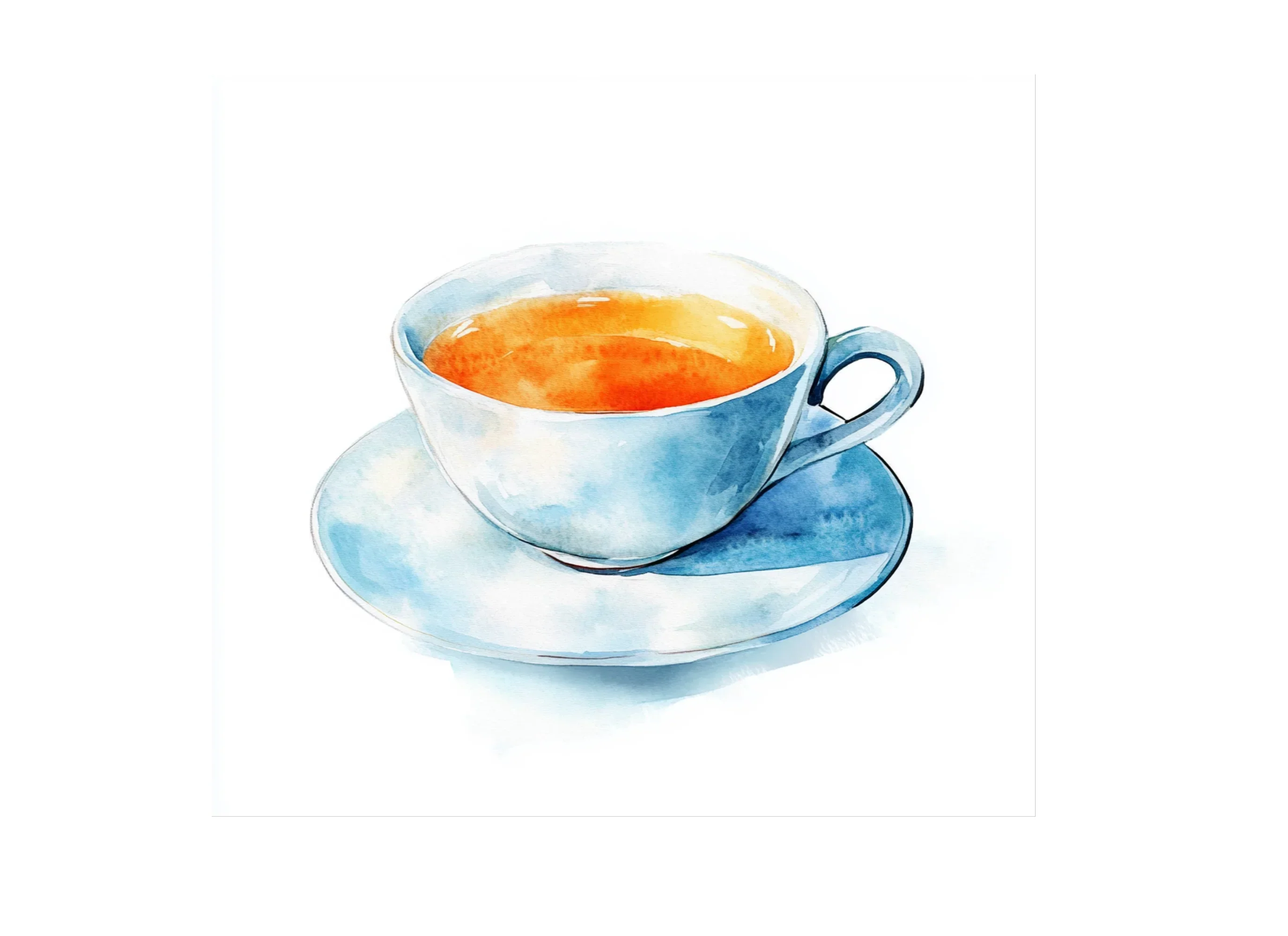 Elegant Teacup Clipart Bundle - Image 3