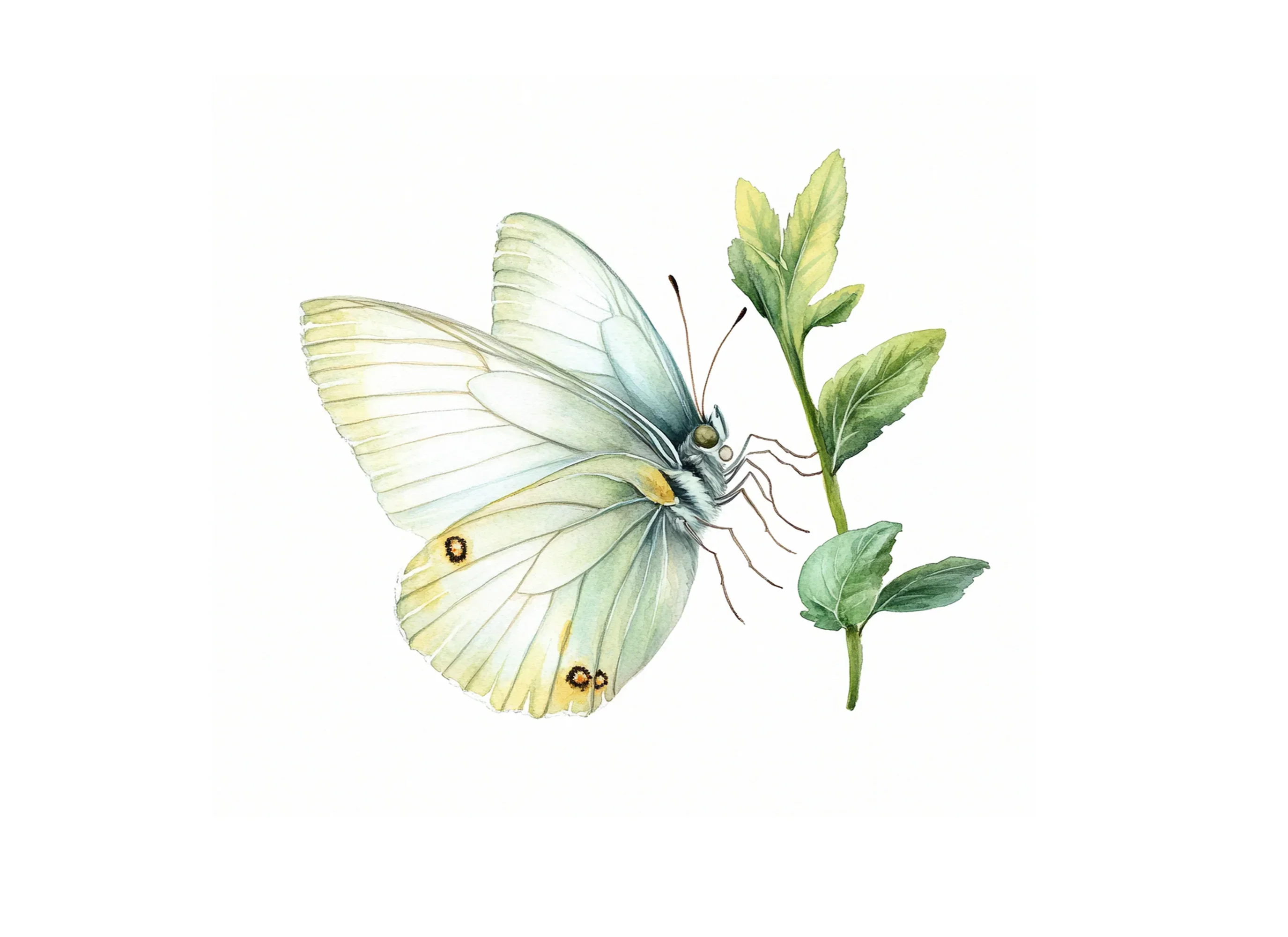 Elegant White Butterfly Clipart Bundle - Image 3