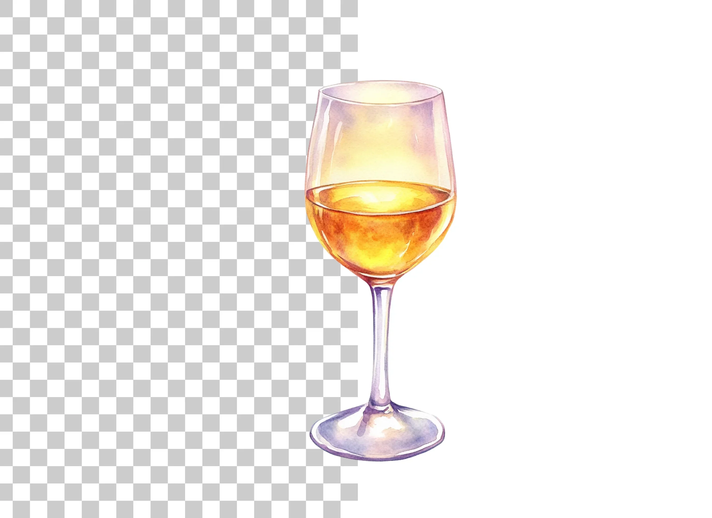Elegant Wine Glass Clipart Bundle - Image 6