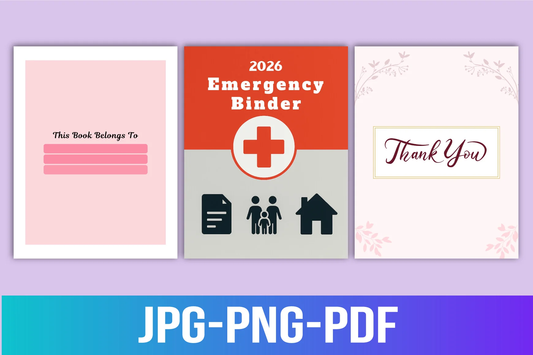 Emergency Binder Planner - Image 4