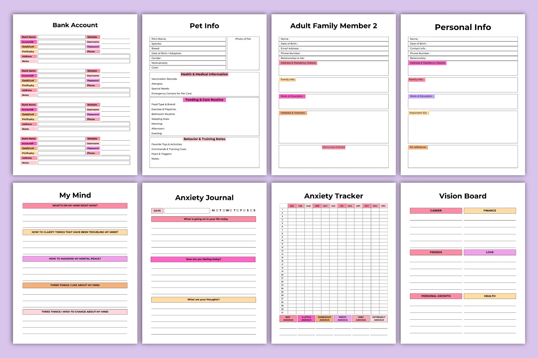 Emergency Binder Planner - Image 5