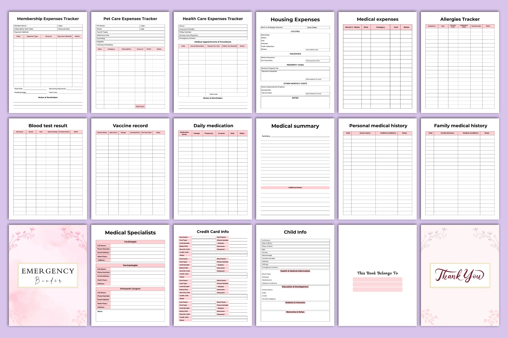 Emergency Binder Planner Guide - Image 4